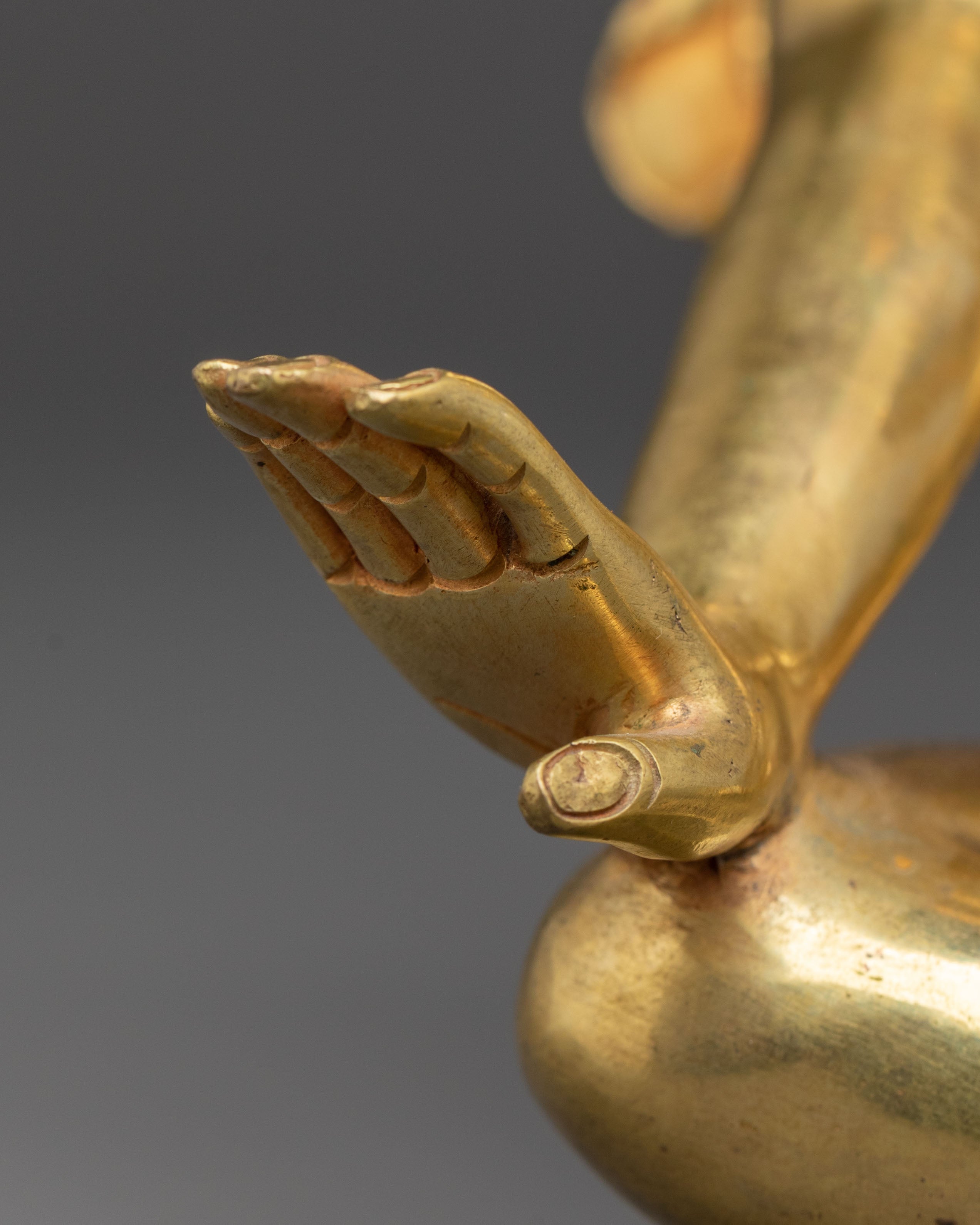 Tara Sacred Statue – Handcrafted Gilded Copper