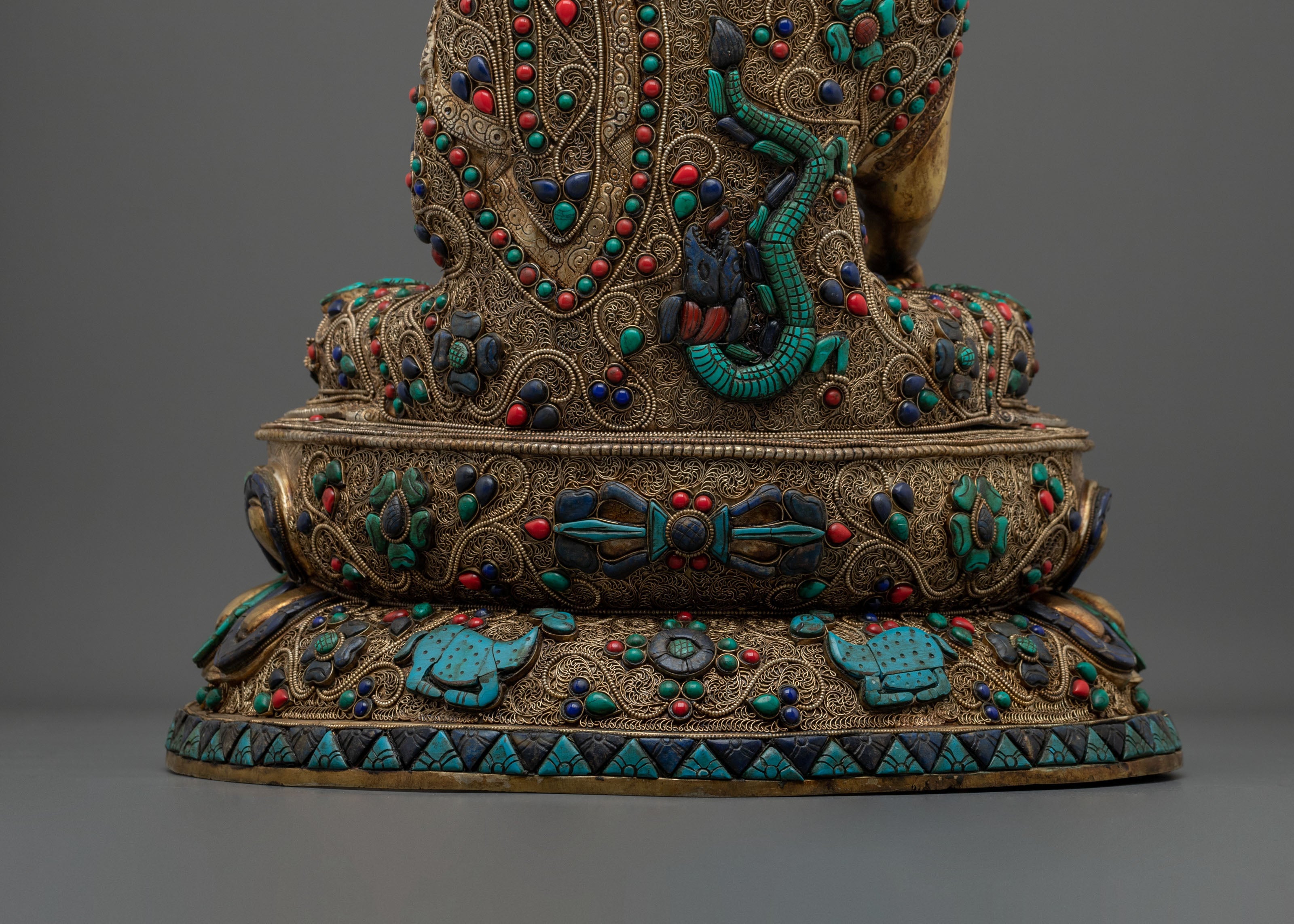 Shakya Thubpa Shakyamuni Statue | Tibetan Buddhist Buddha Sculpture