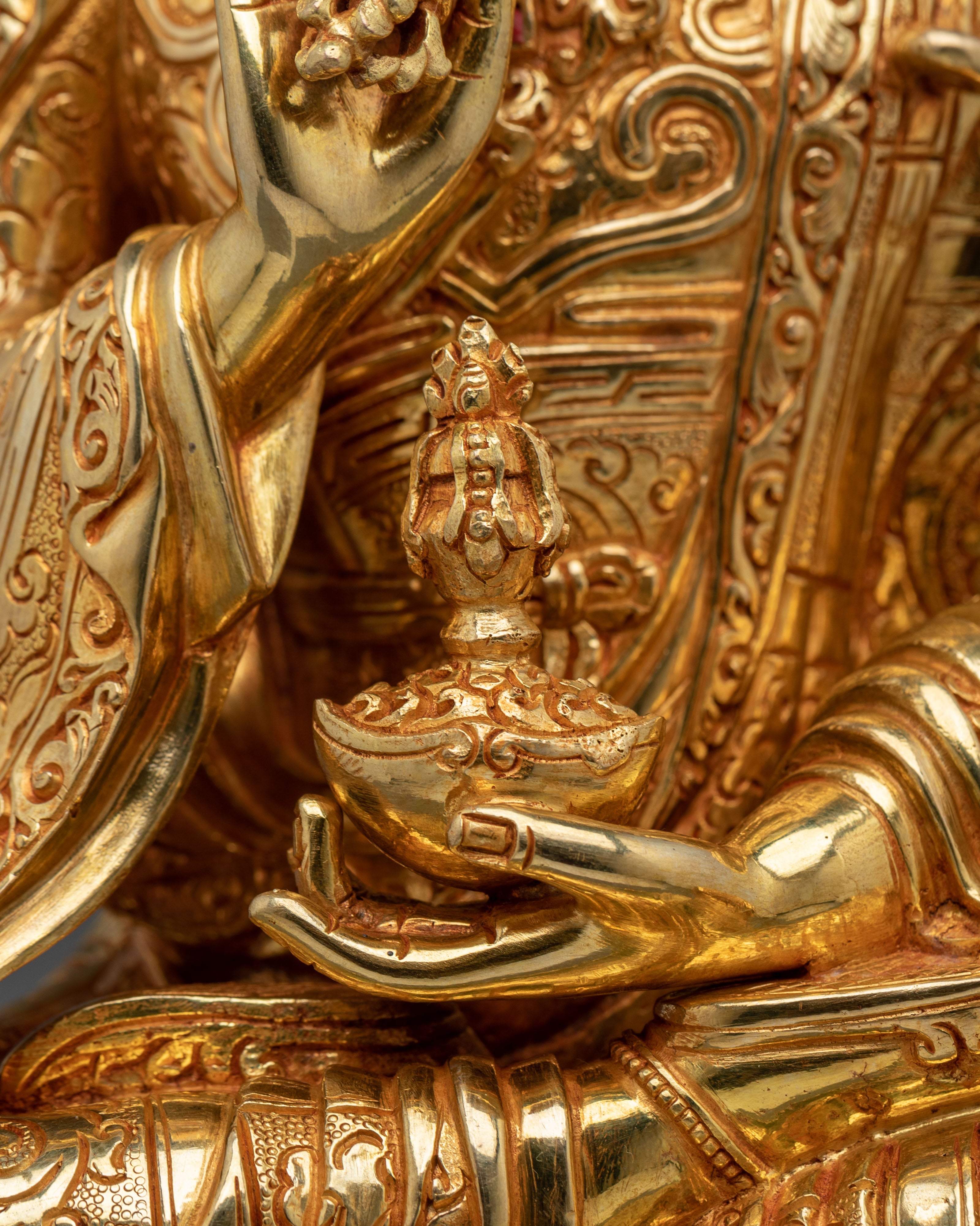 Padmasambhava Tsokye Dorje Form Statue: Buddhist Art