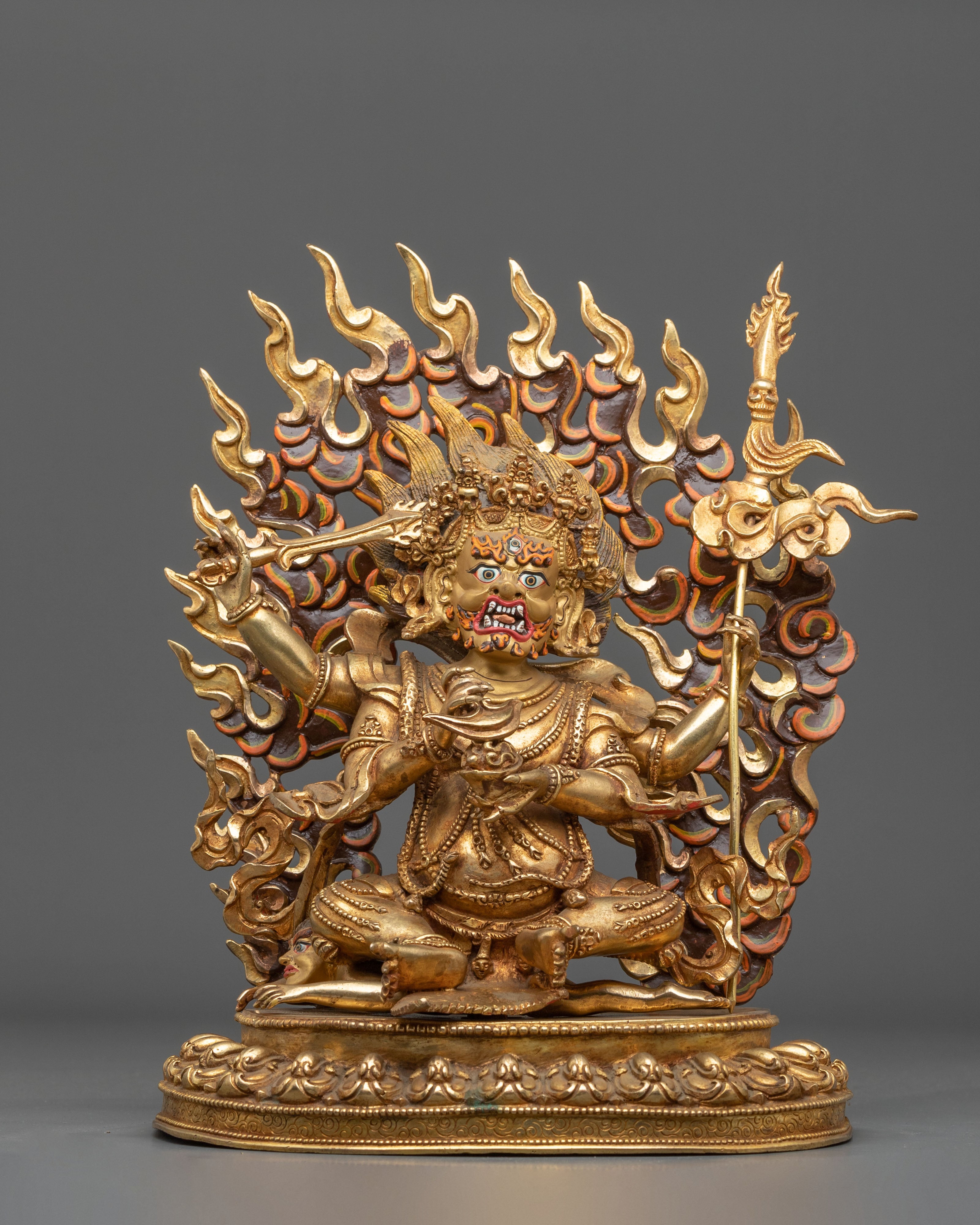 Chaturbhuja Mahakala Statue 