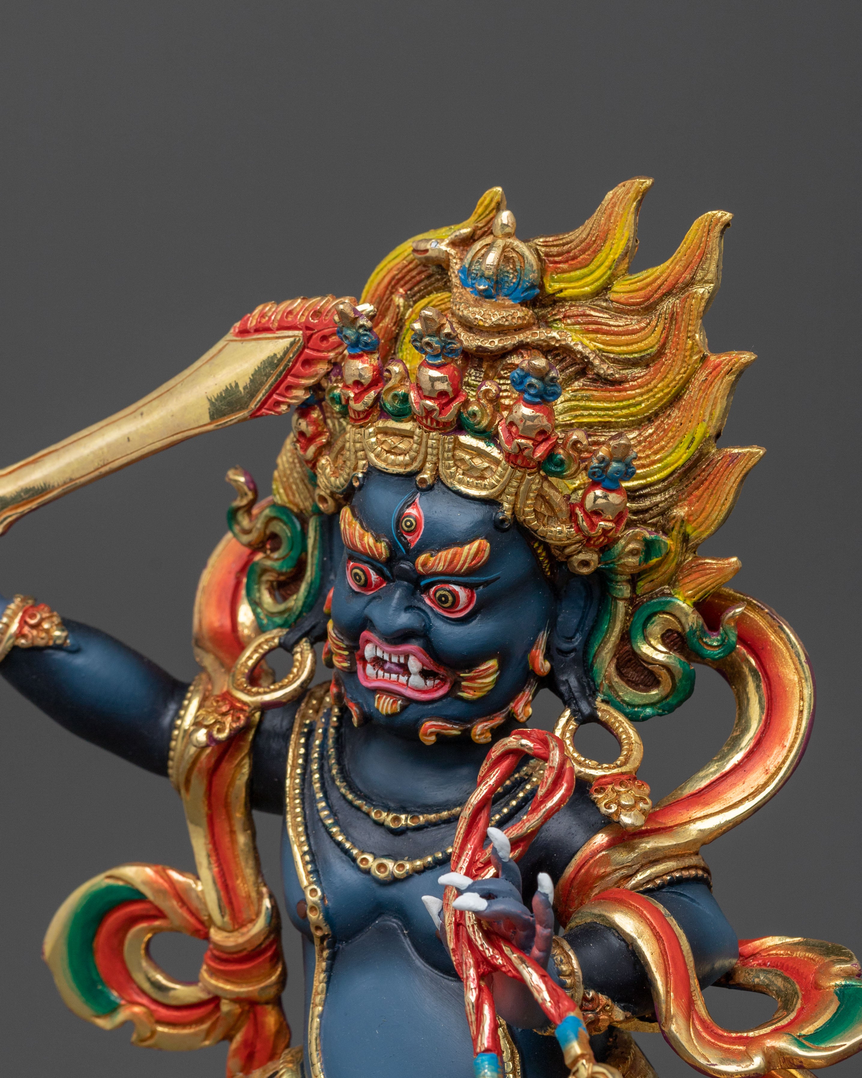 Handcrafted Achala Statue – Divine Protector