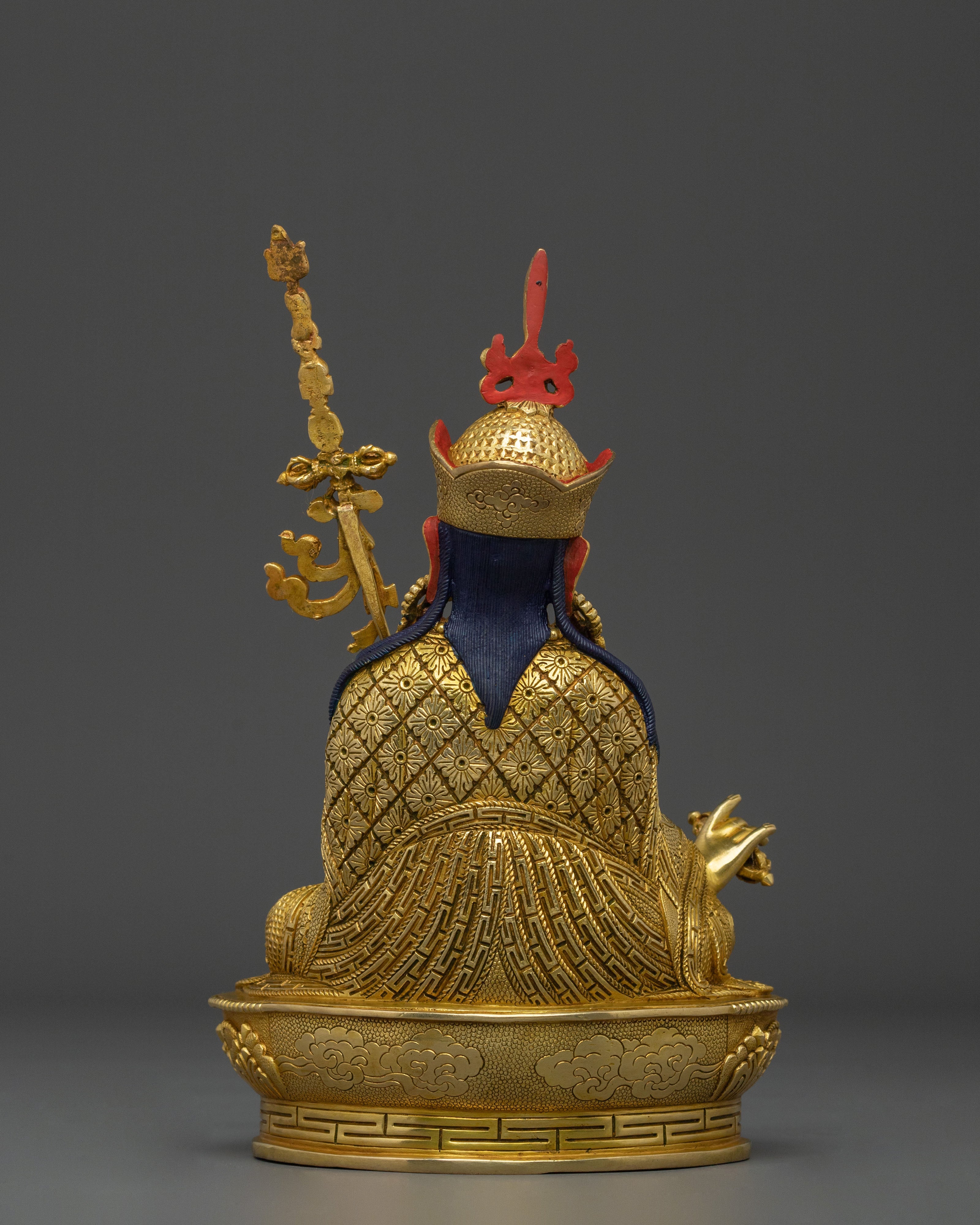 Guru Rinpoche Buddhist Shrine Statue | Buddhist Shrine Sculpture