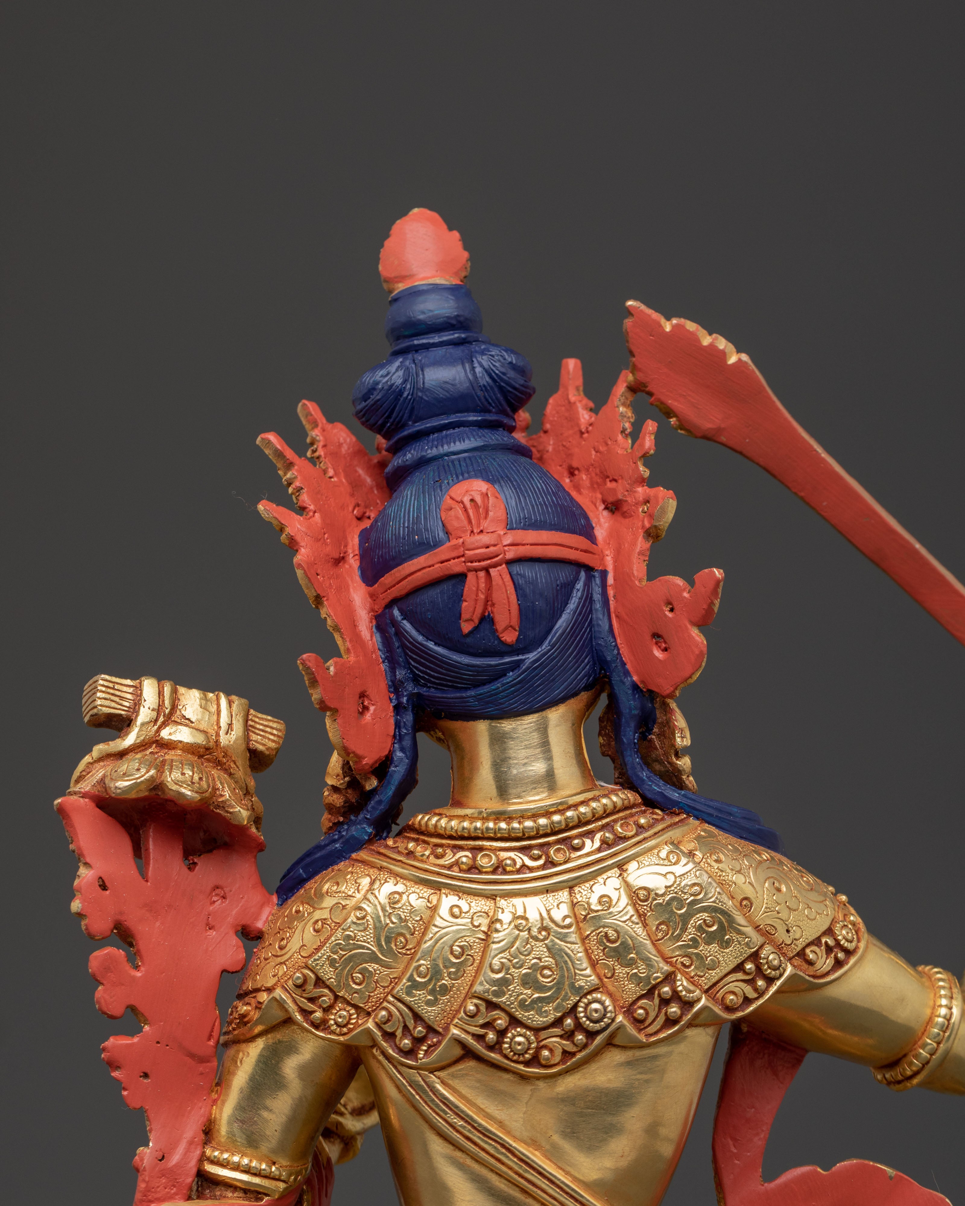 Manjushri Supreme Wisdom Golden Statue