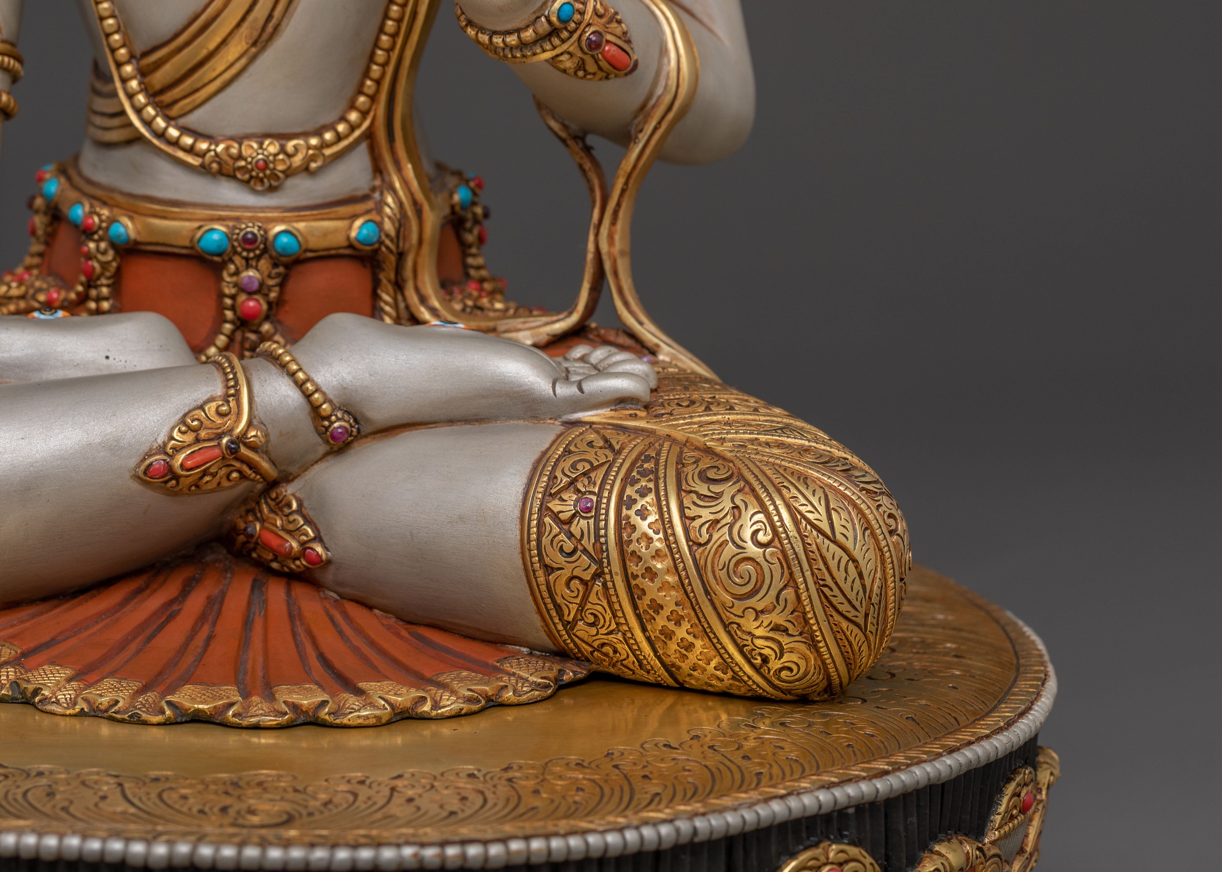 Longevity White Tara Statue | Symbolism of Healing