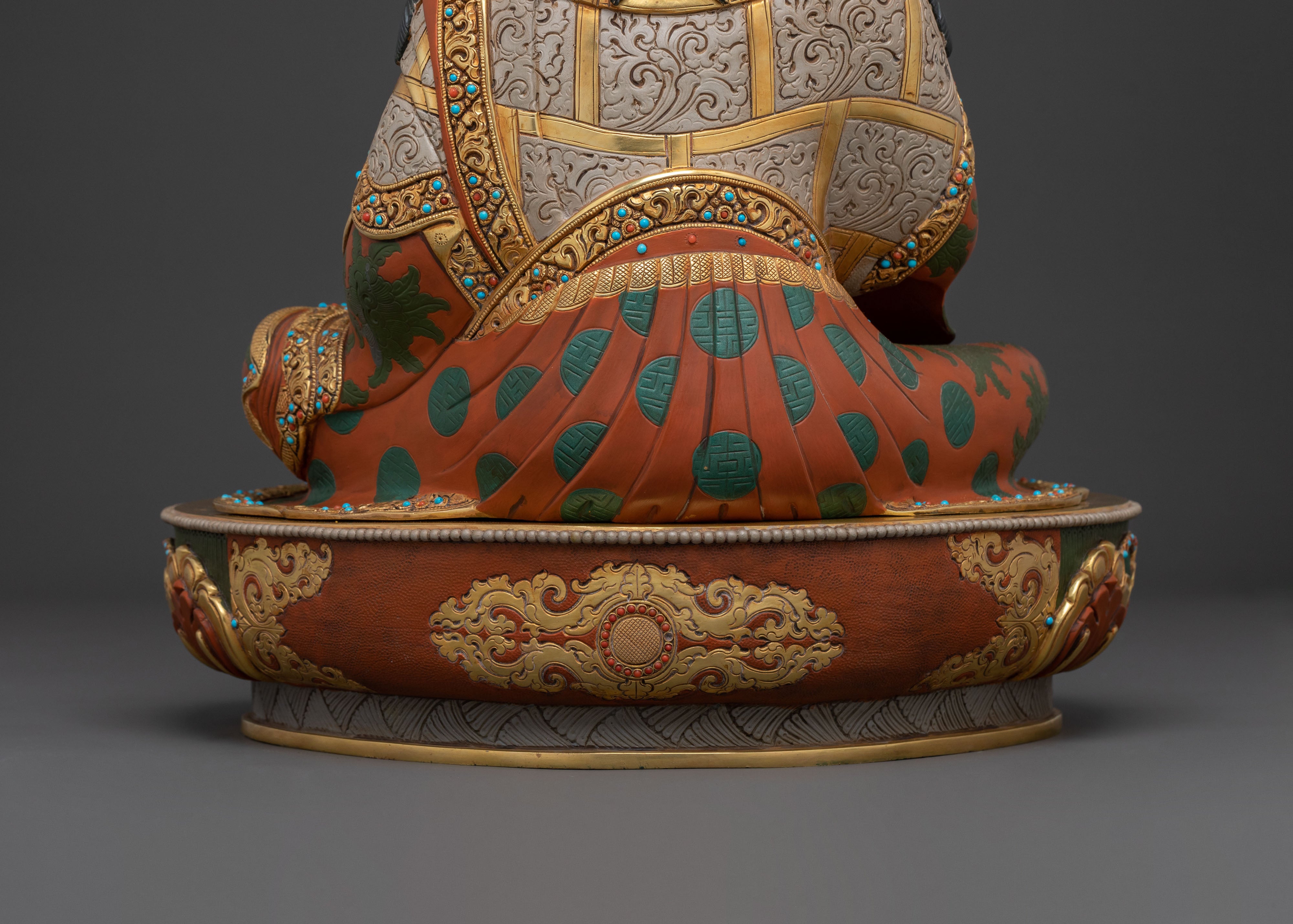 Guru Norla Statue | Sacred Buddhist Master