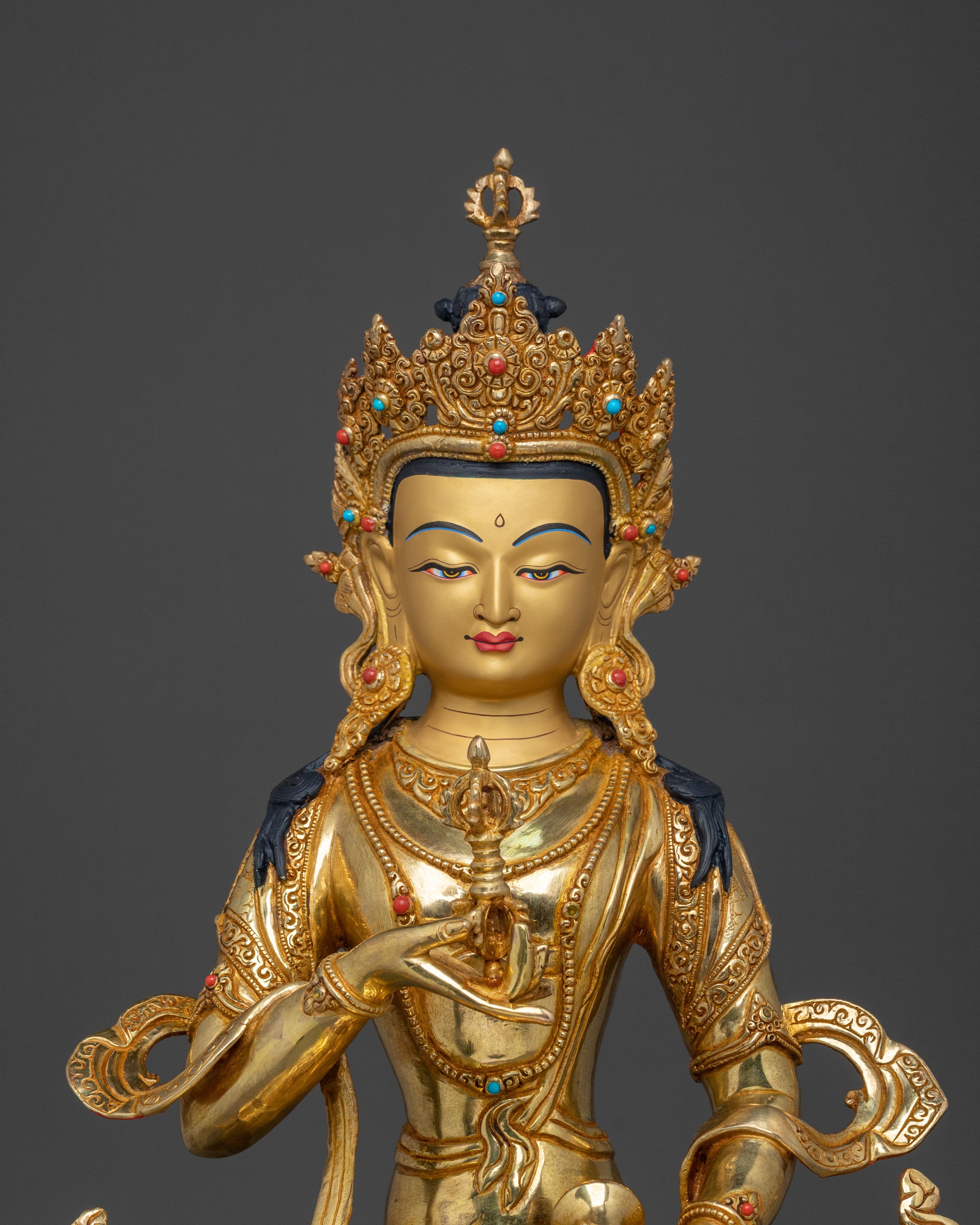 Handcrafted Vajrasattva Statue | Purification Deity