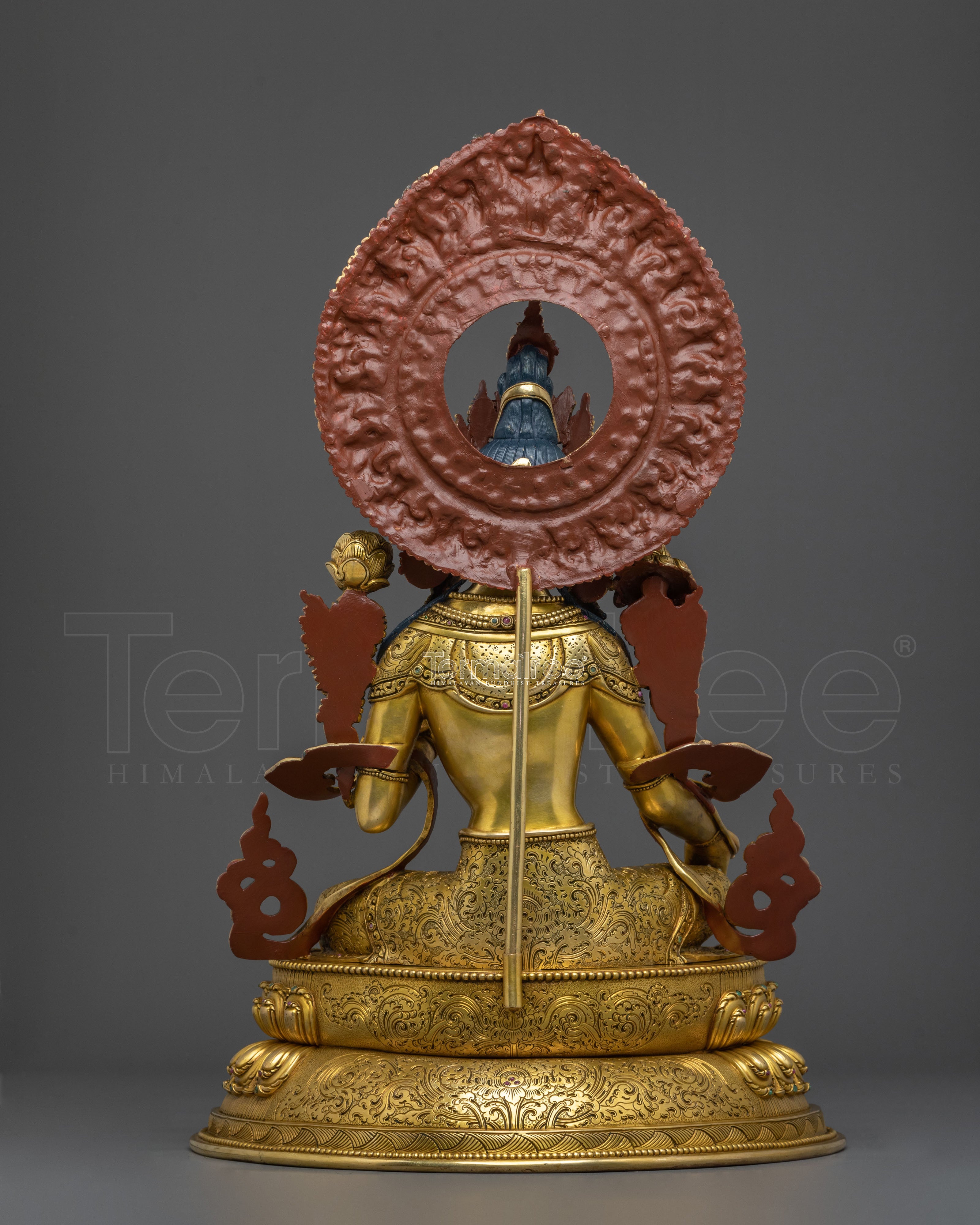 Tibetan Goddess Green Tara Statue | Buddhist Shrine