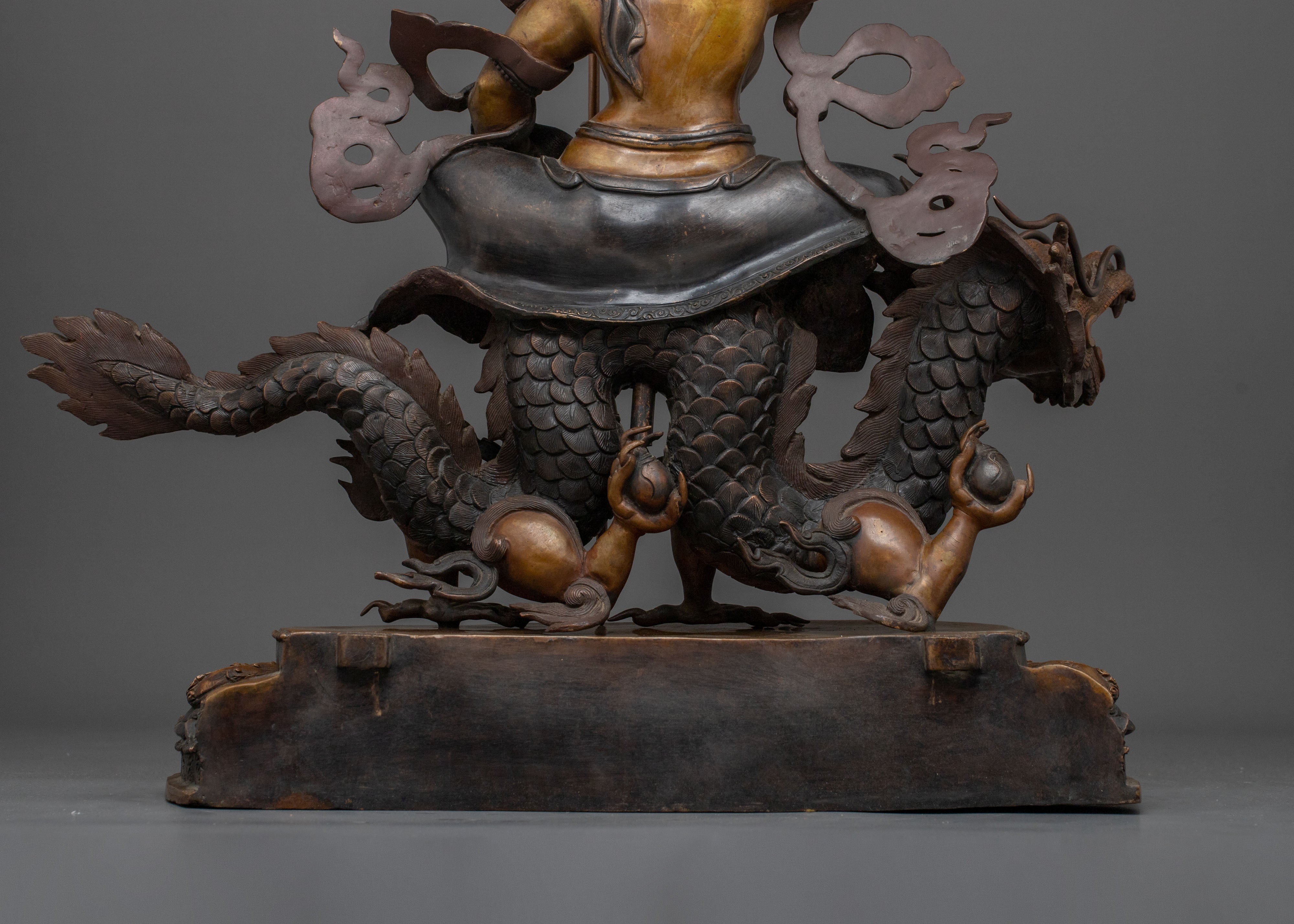 White Dzambhala Statue | Wealth God