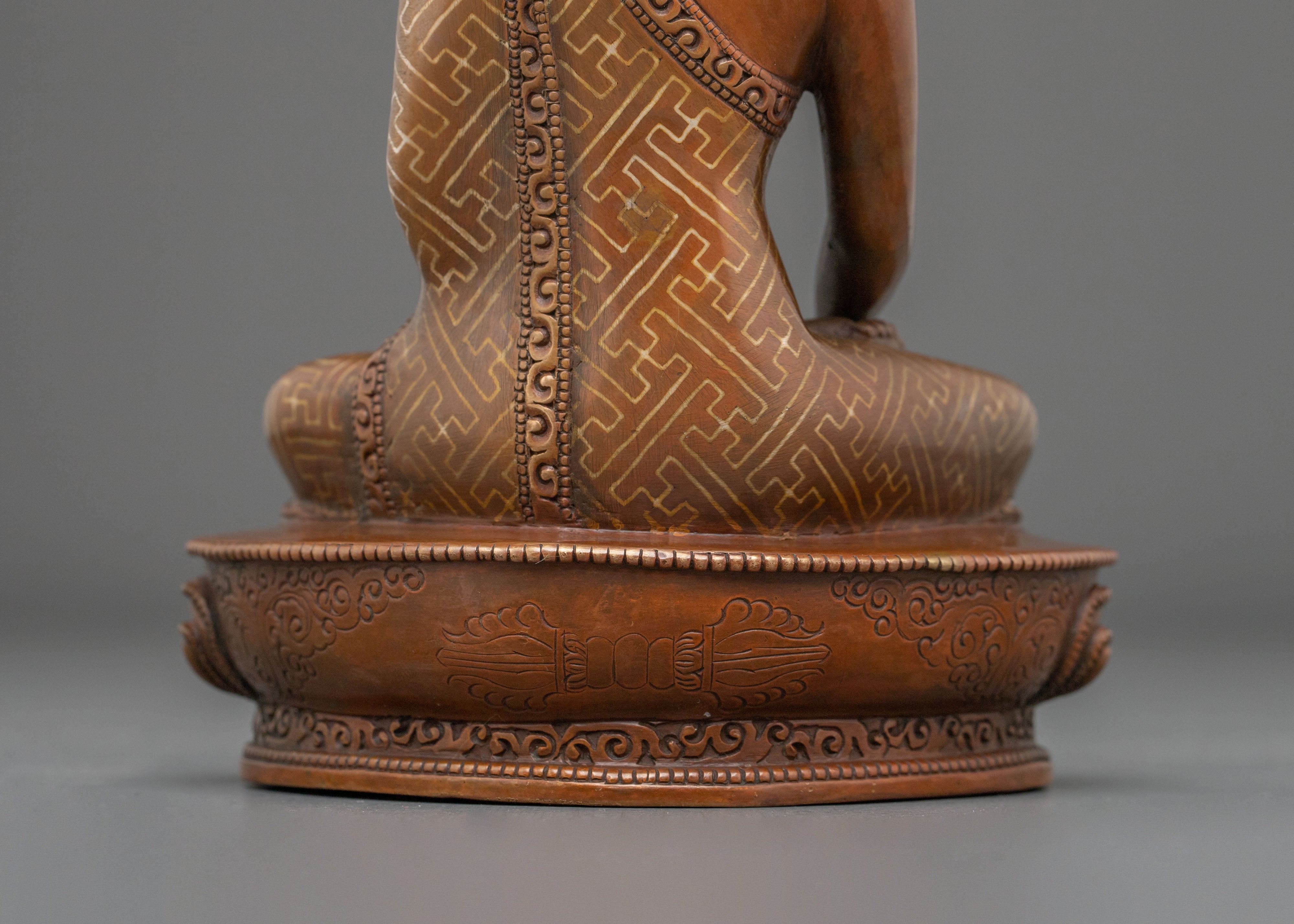 Tathagata Shakyamuni Buddha Statue | Buddhist Meditation Statue
