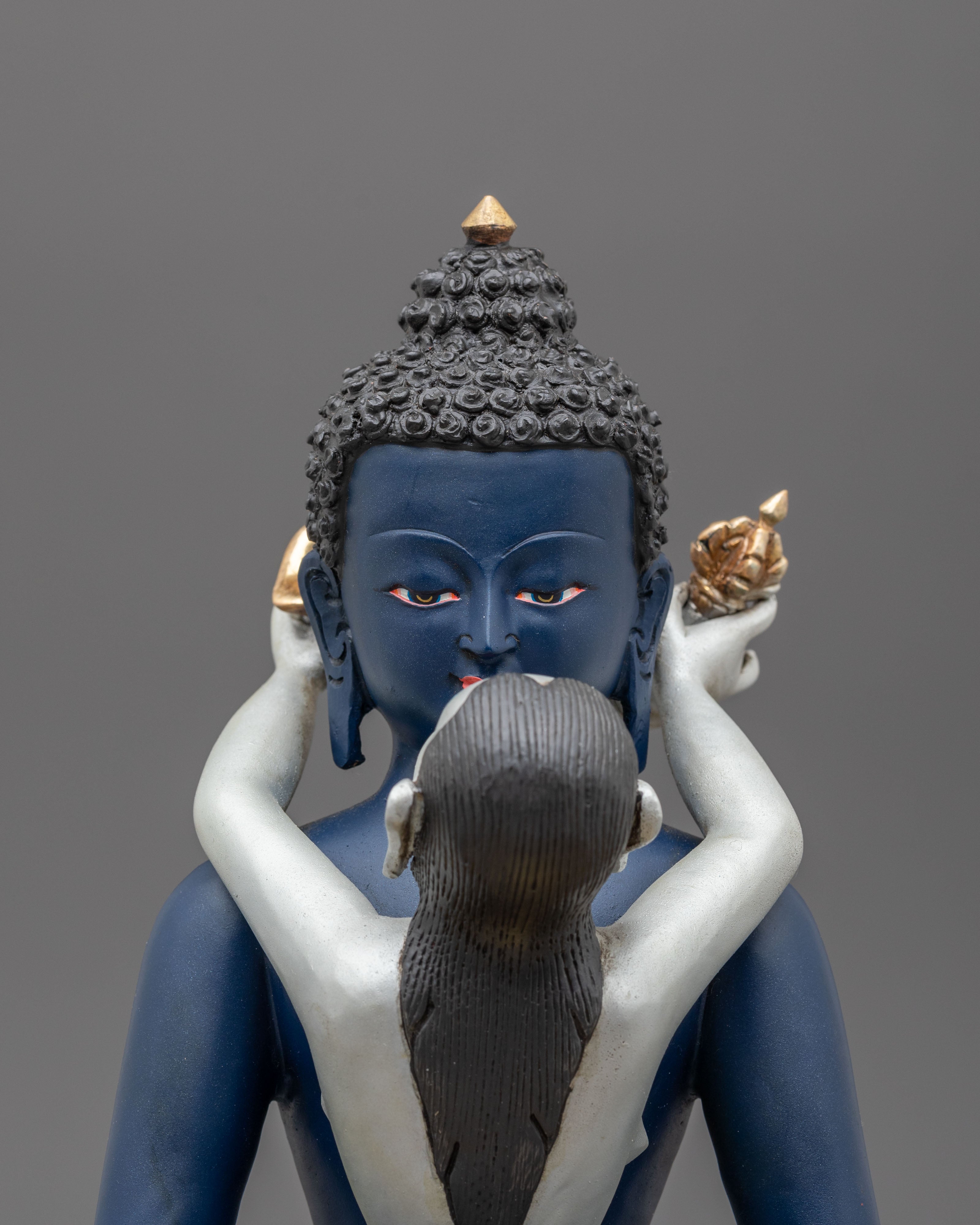Samantabhadra with Consort Copper Sculpture | Sacred Union