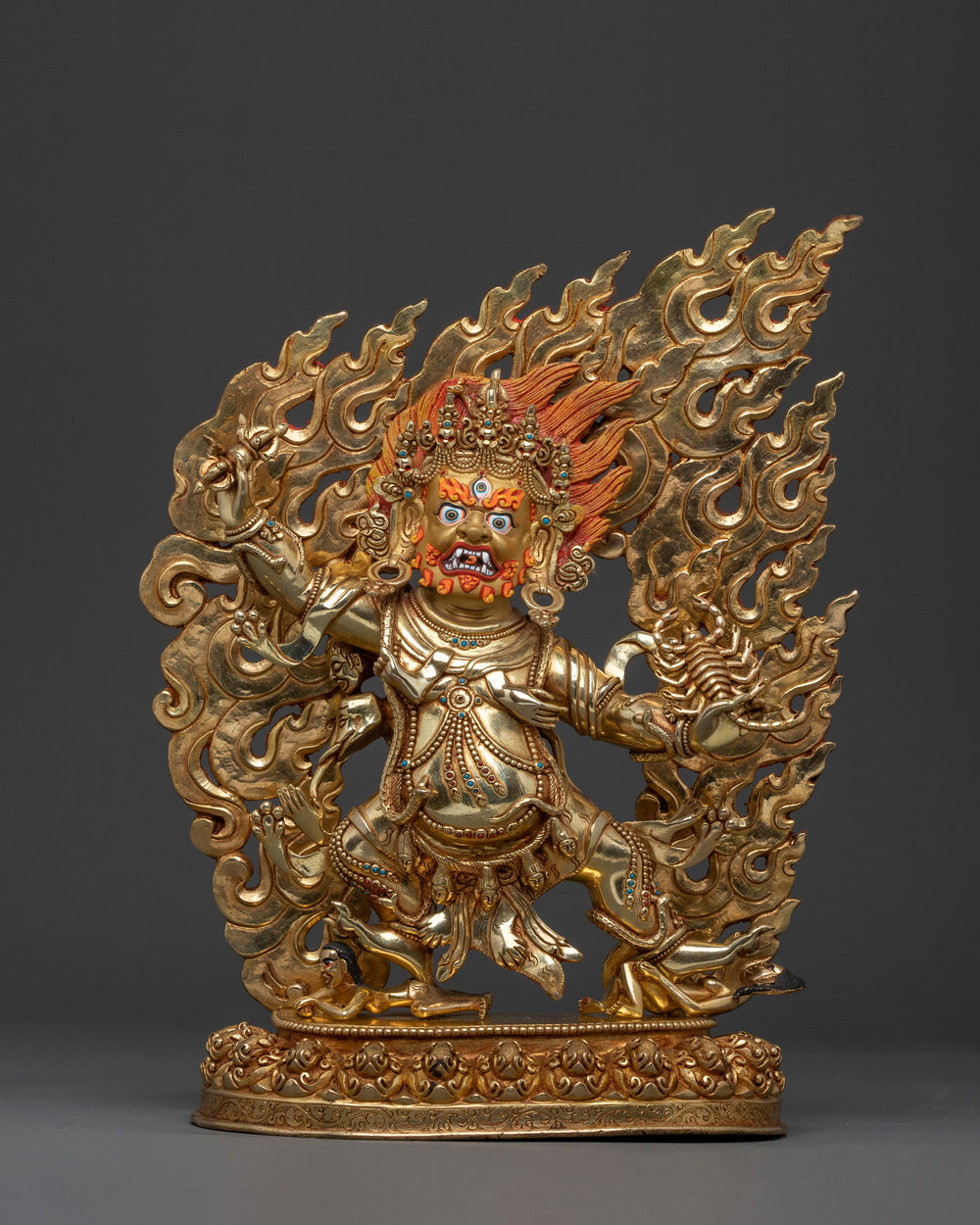 Guru Dragpo Fierce Statue