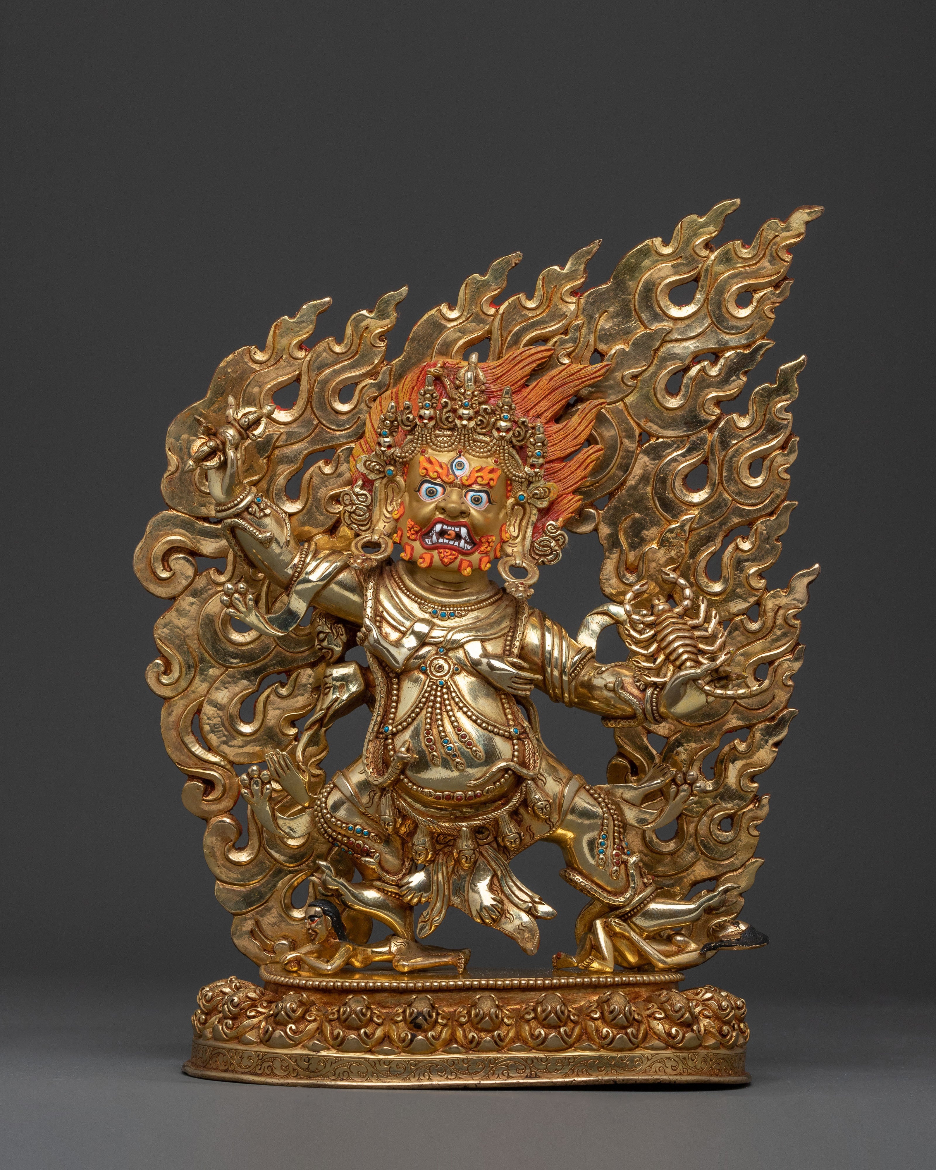 Guru Dragpo Fierce Statue