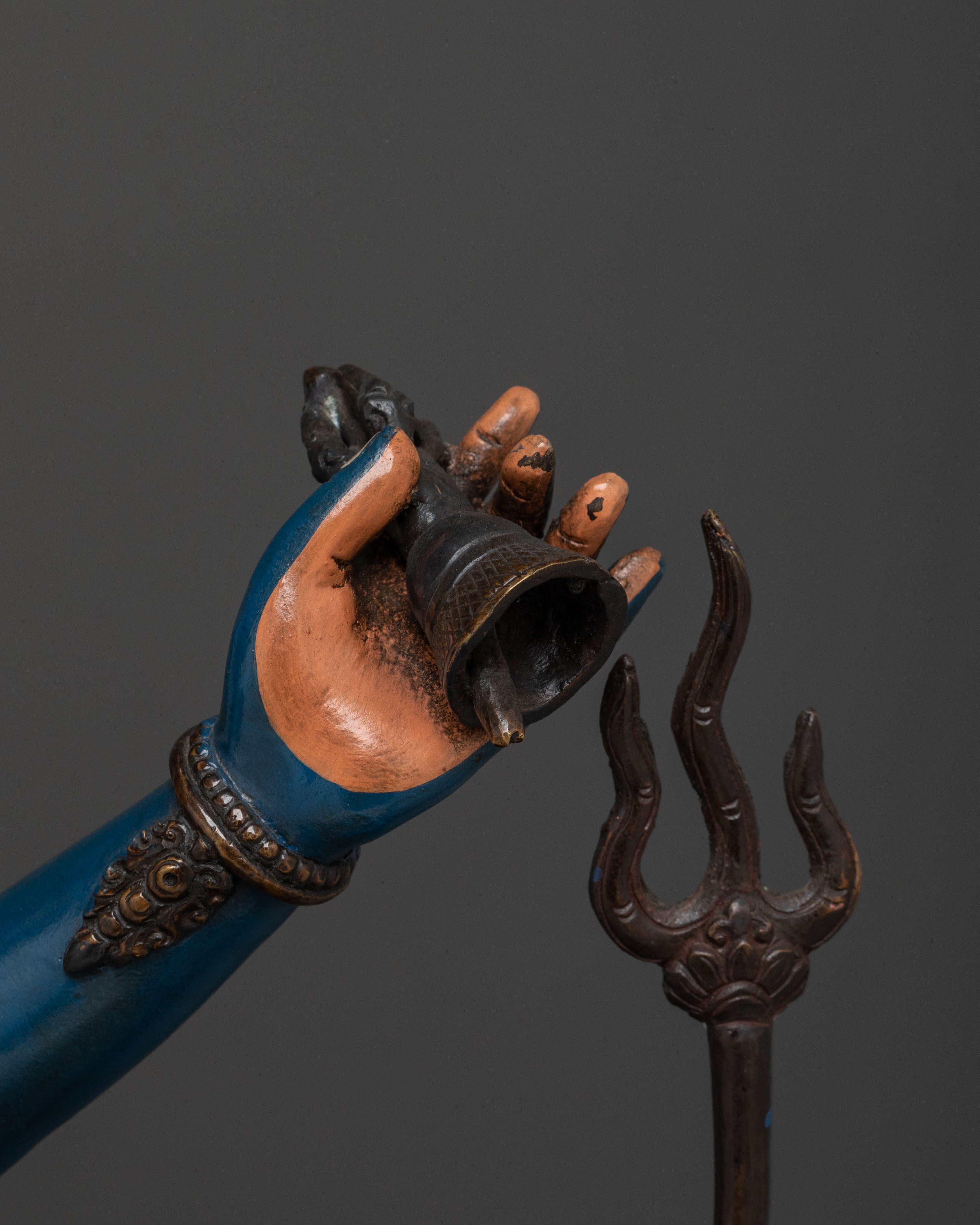 Lokeshwor Traditional Figurine in Pure Copper