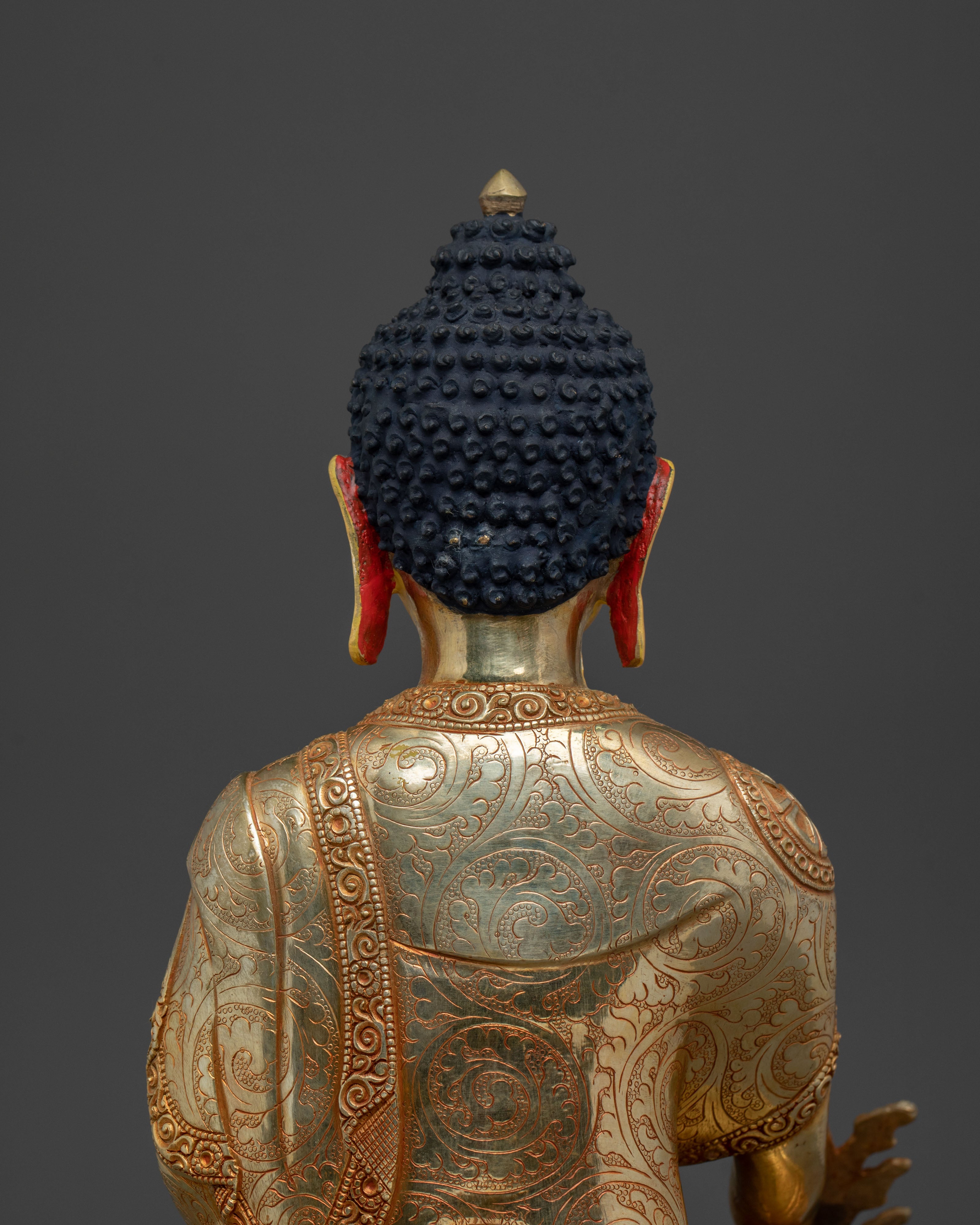 Handmade Medicine Buddha Statue of Spiritual Healing