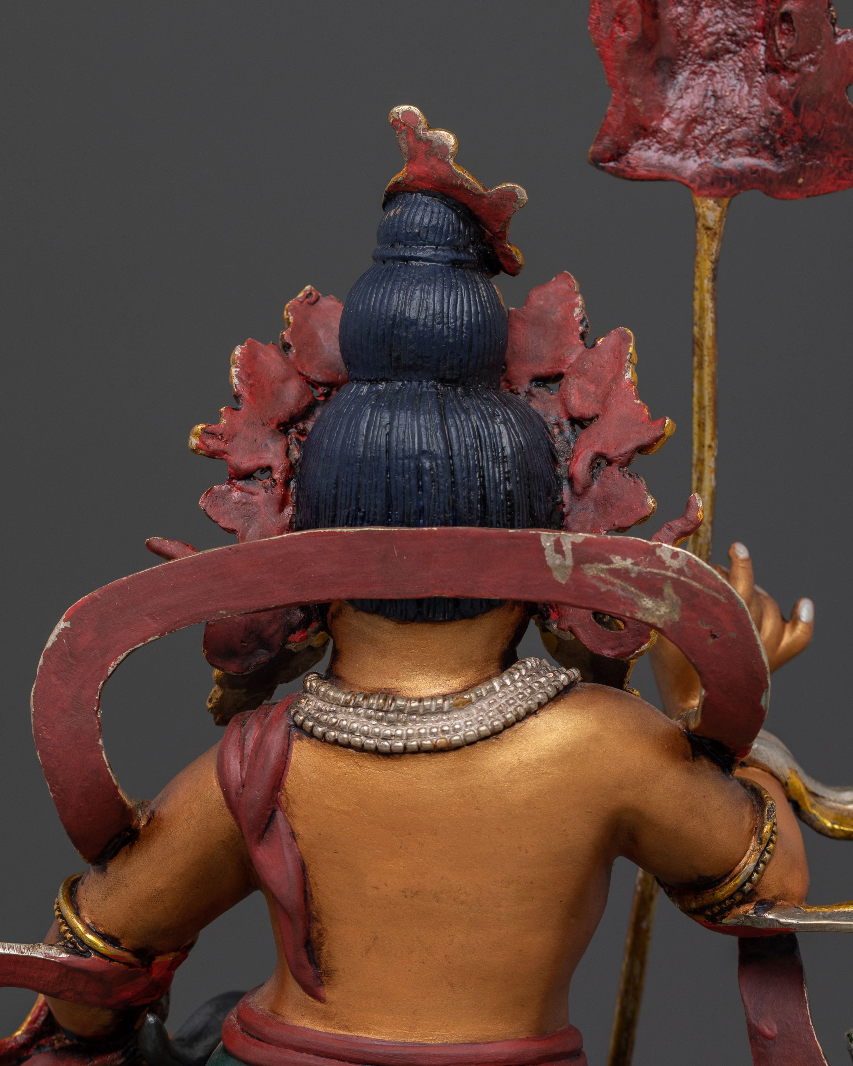Namtoshe Wealth Guardian Statue | Wrathful Protector Deity