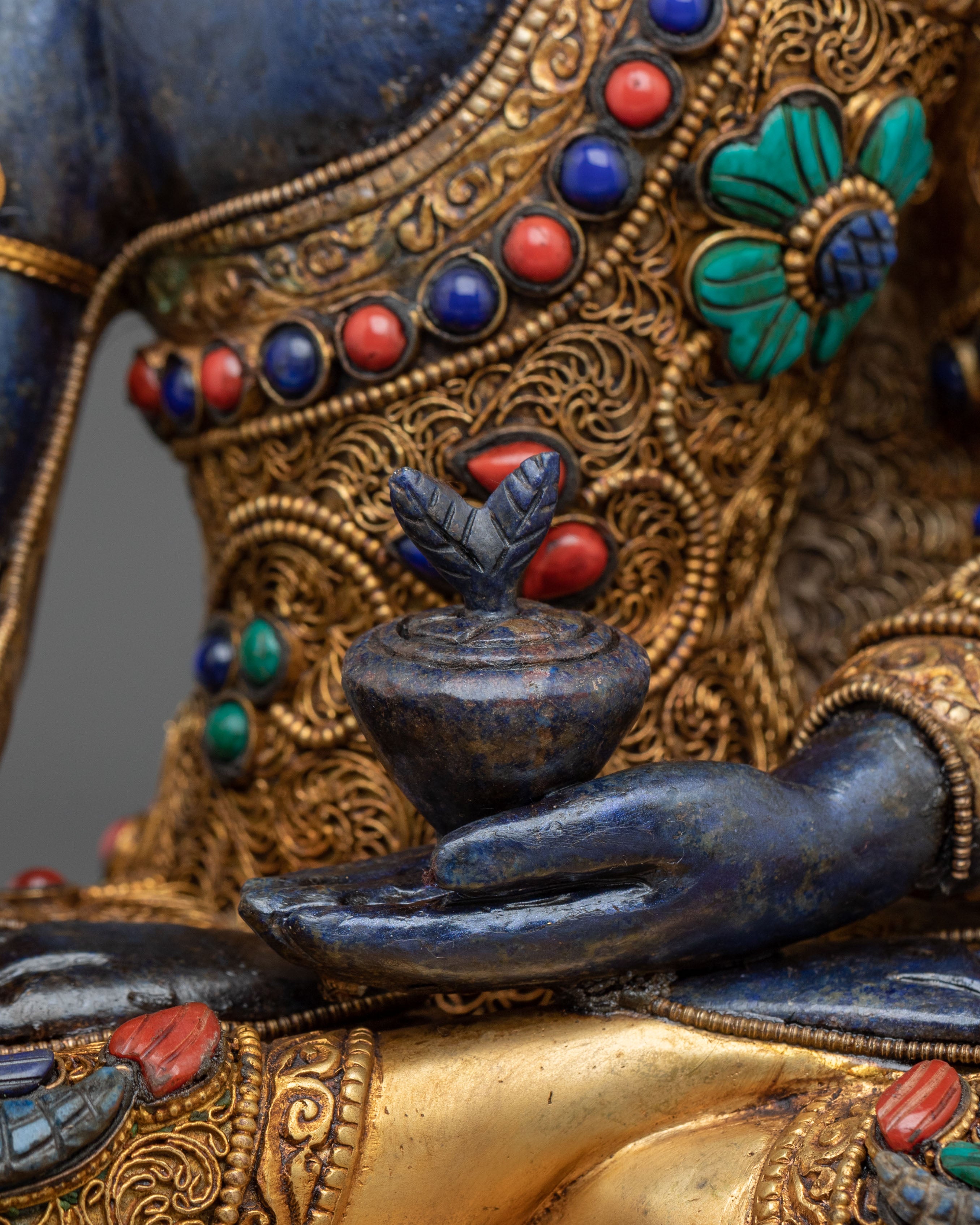 Medicine Buddha Statue: Buddha of Healing and Wisdom