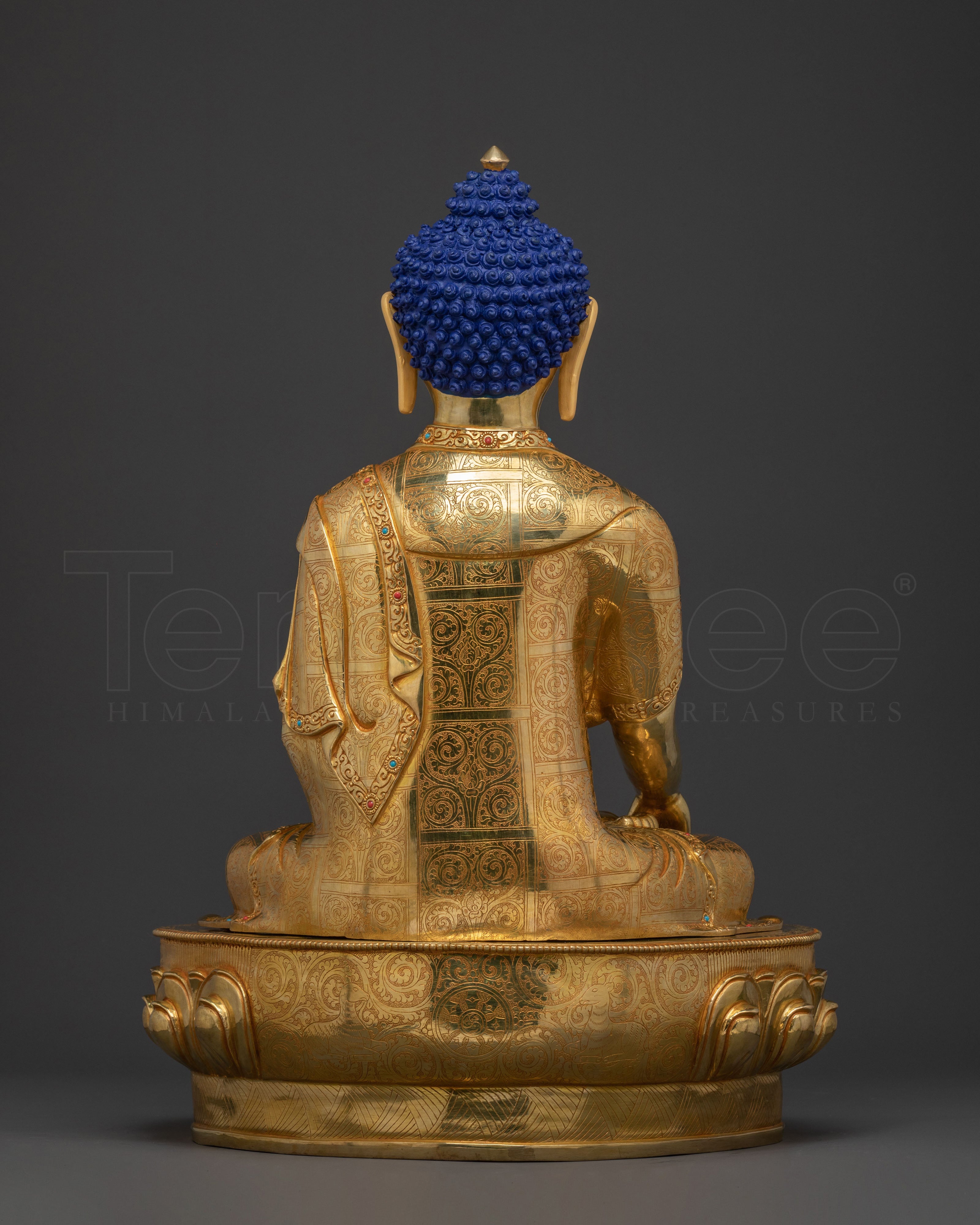 Shakyamuni Buddha Enlightened Golden Statue