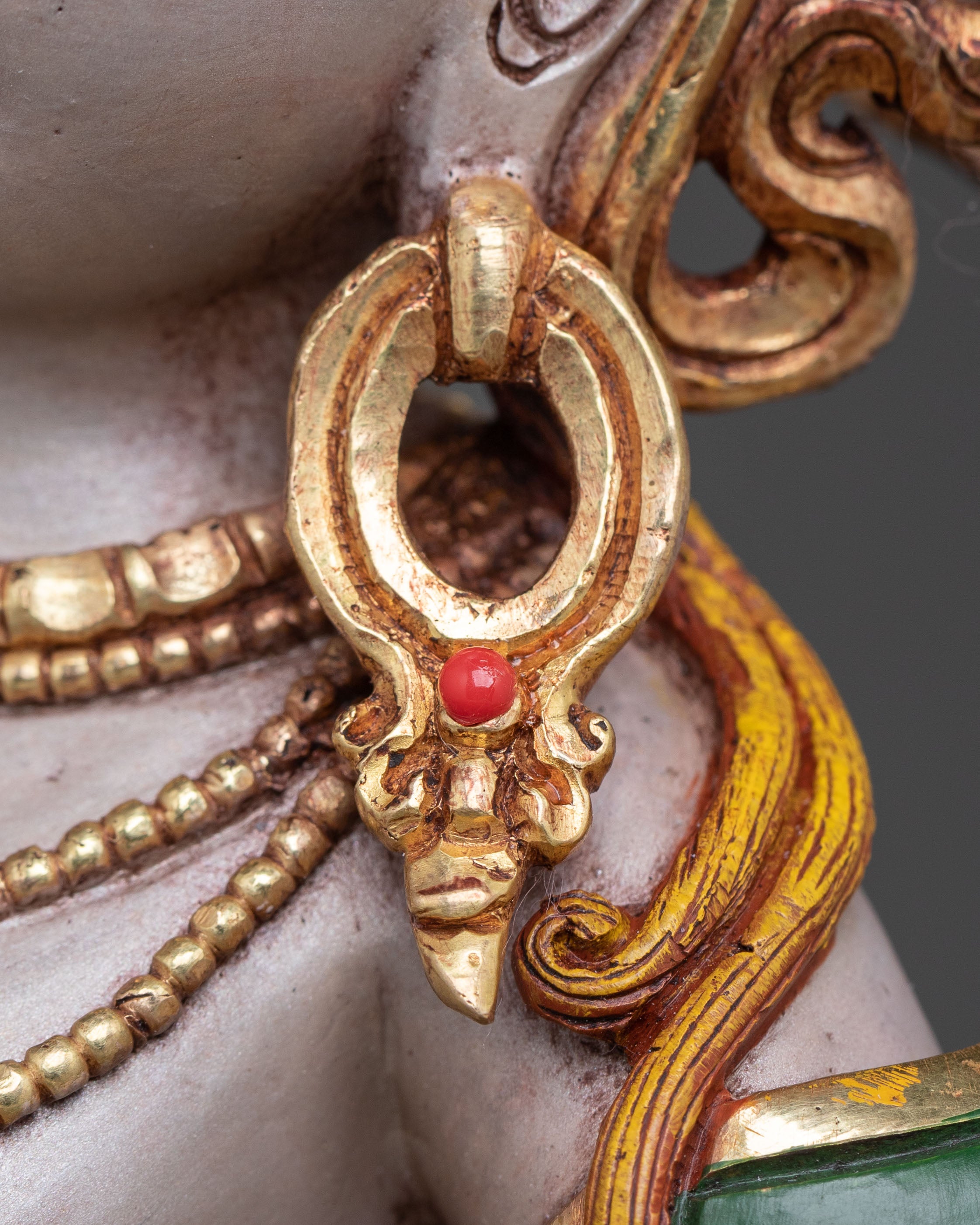 Machig Labdron: 24K Gold Gilded Compassionate Figure