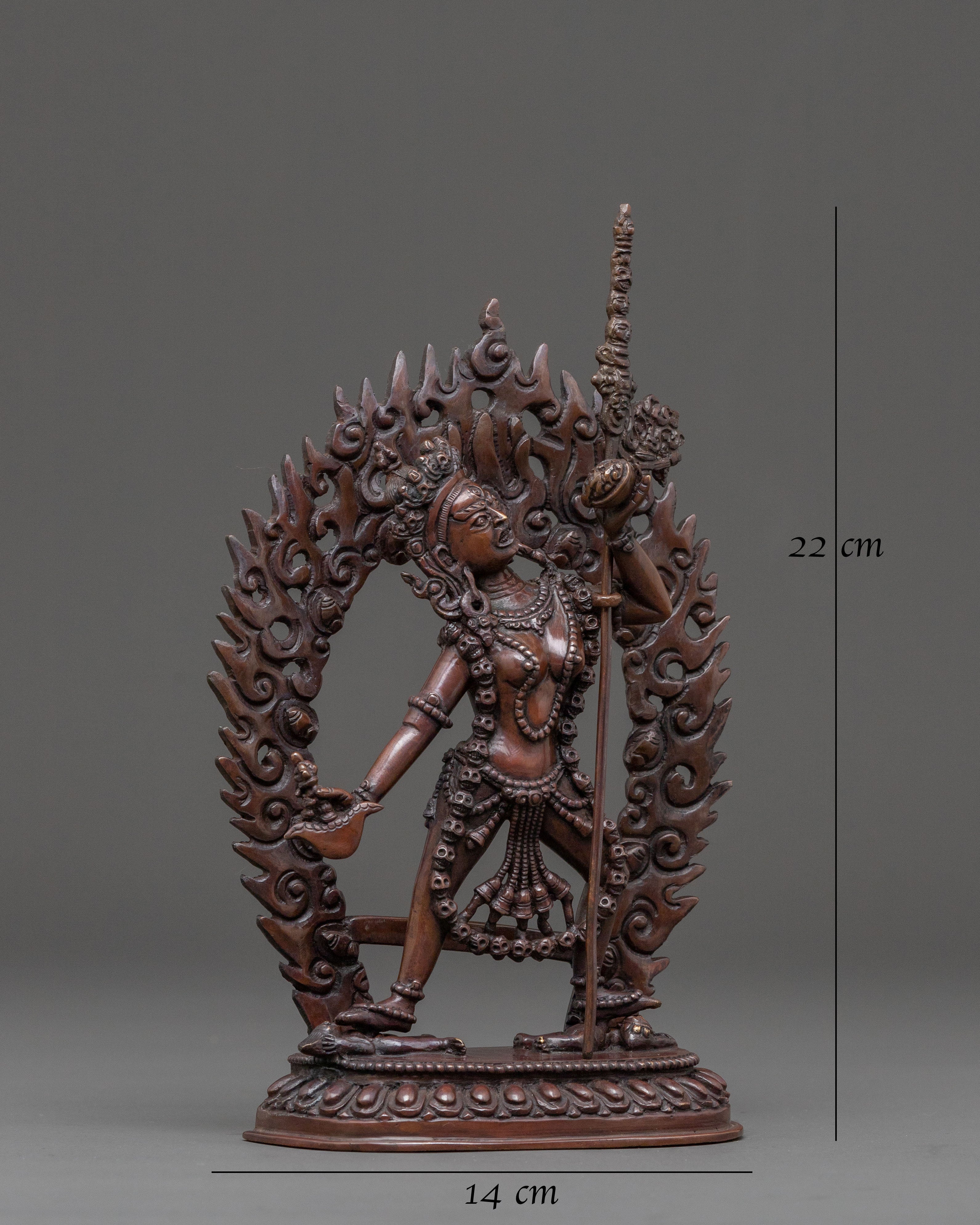 Vajrayogini Enlightened Goddess Statue | Tantric Deity Sculpture