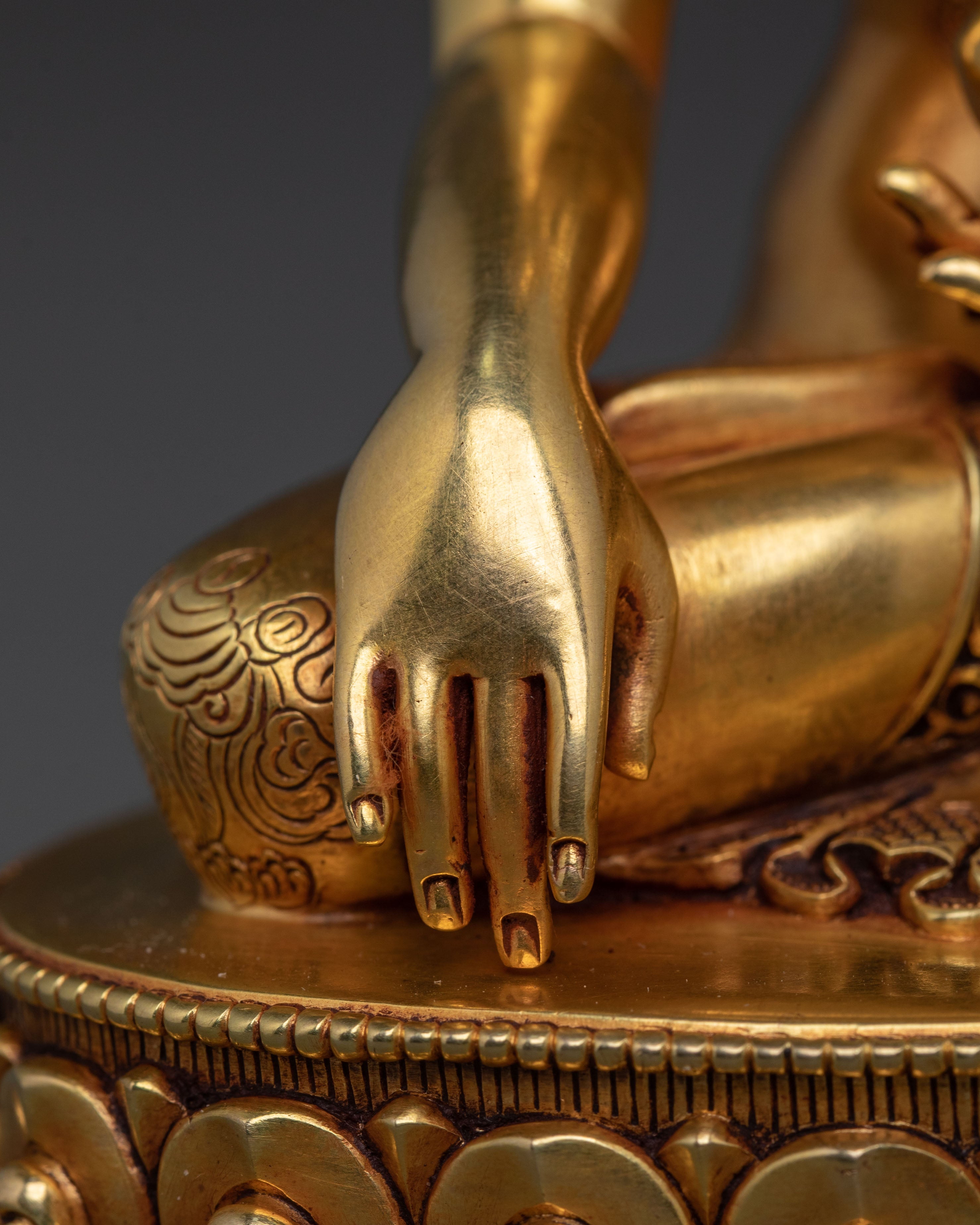 Crown Shakyamuni Spiritual Decor Statue