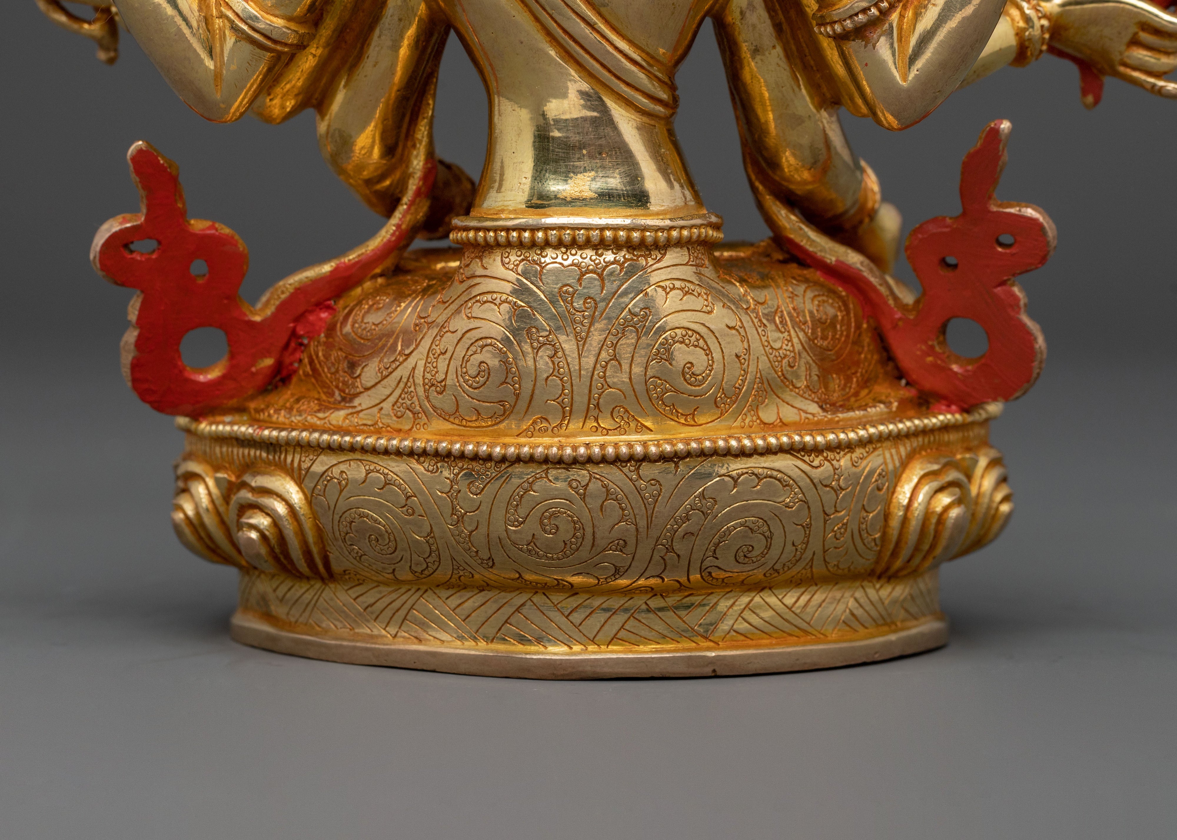 Namgyalma Longevity Statue: 24K Gold Gilded