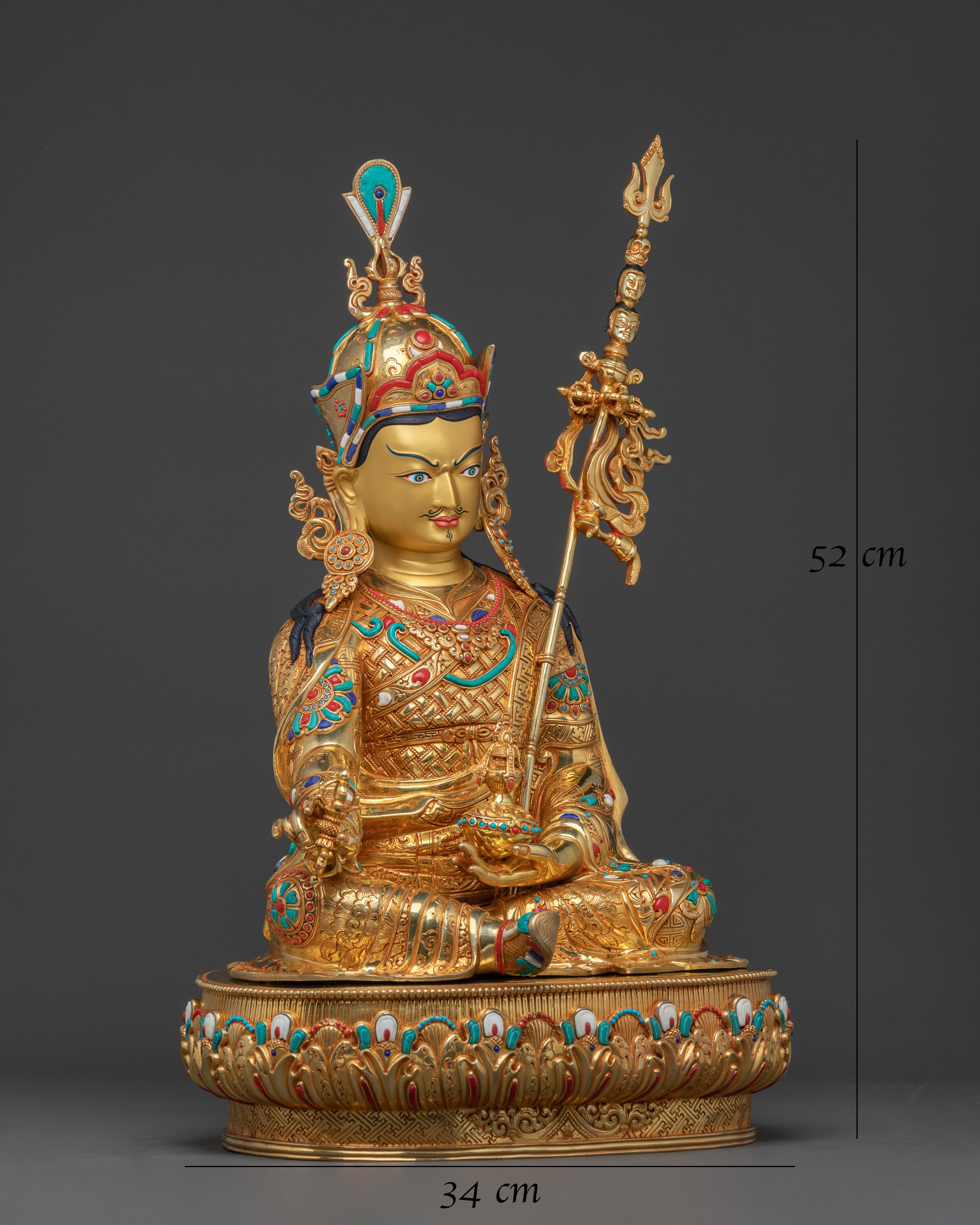 Guru Rinpoche Sacred Statue | Precious Figurine