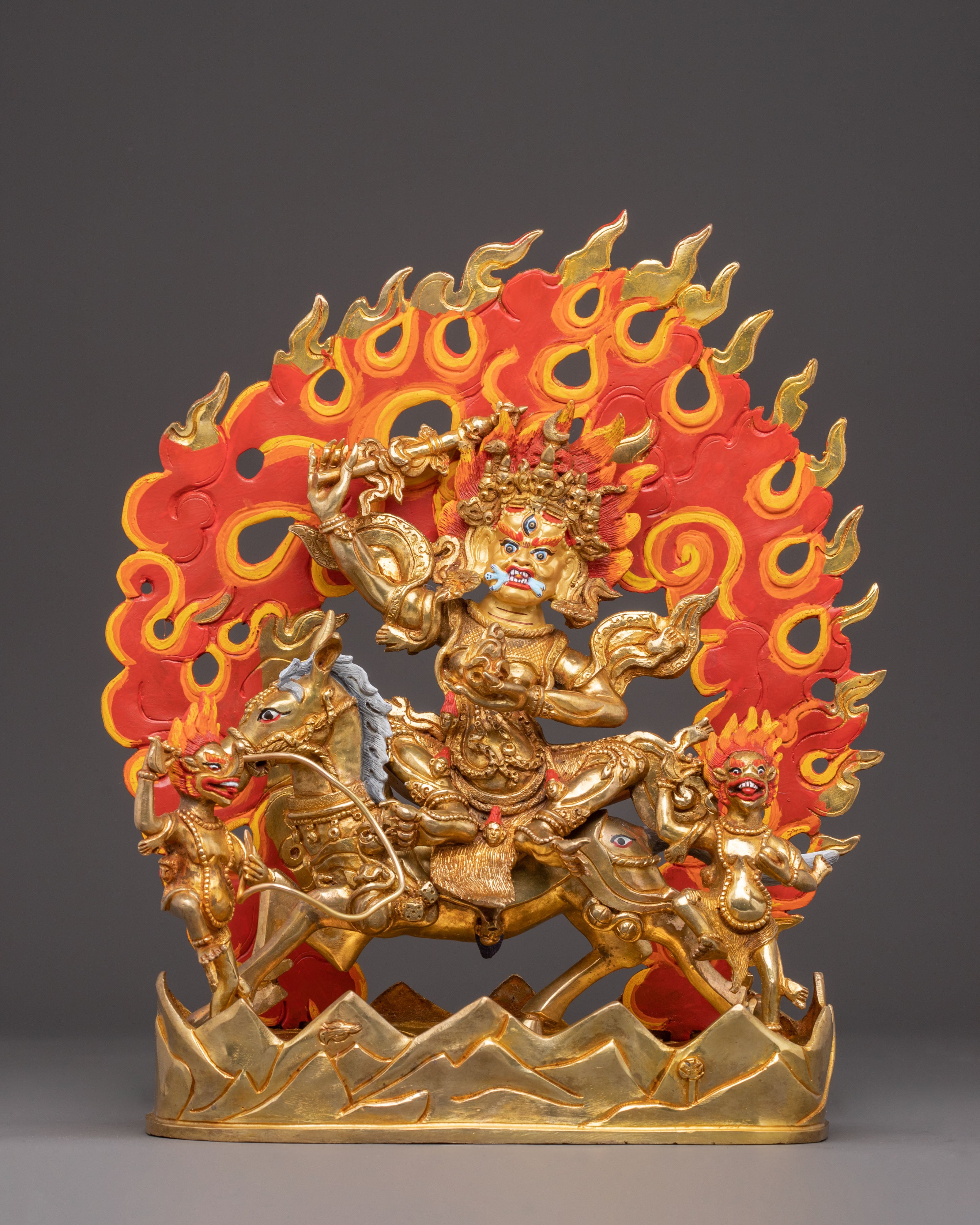 Himalayan Statue of Handcrafted Palden Lhamo