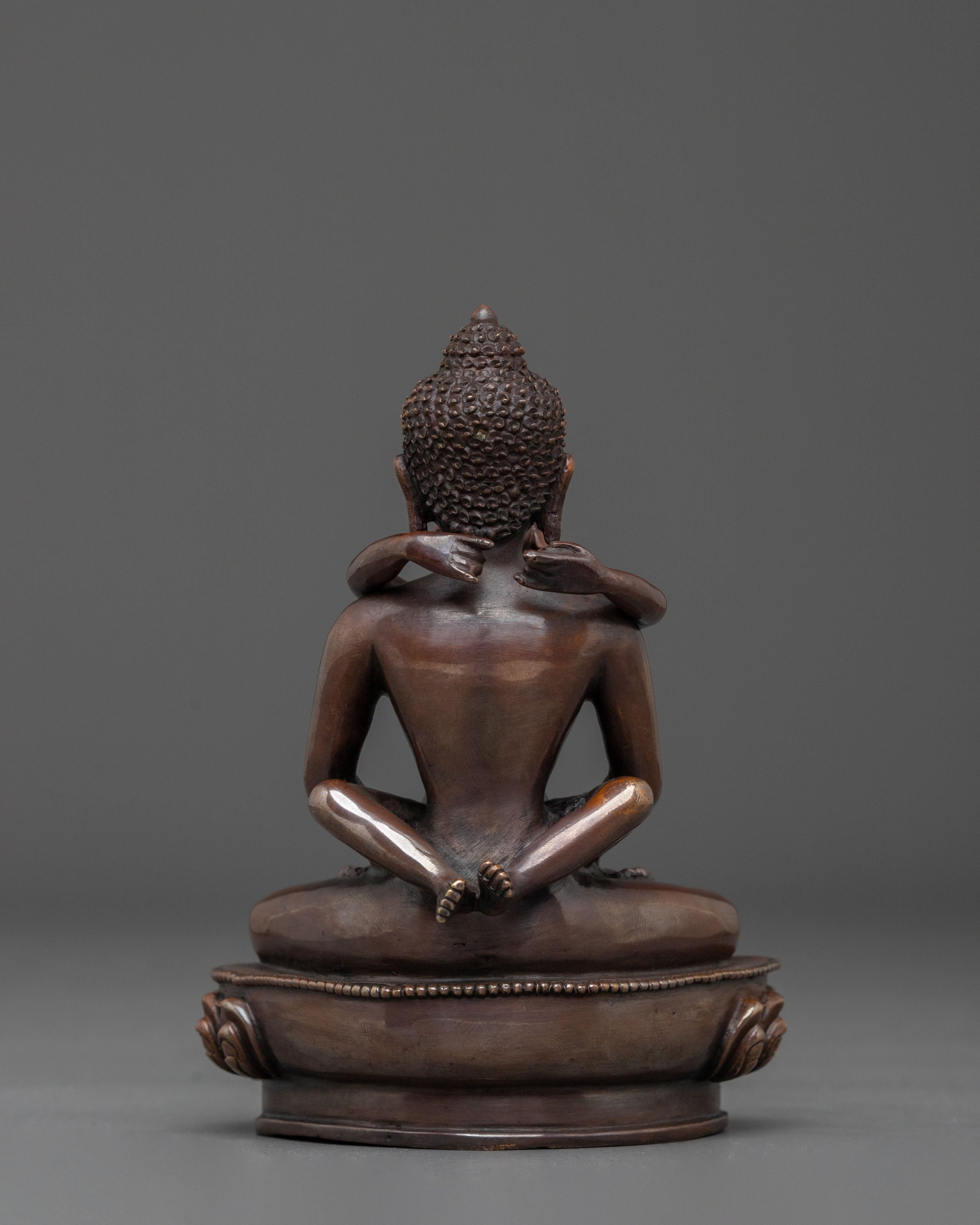 Samantabhadra Statue with Consort | Oxidized Copper Body