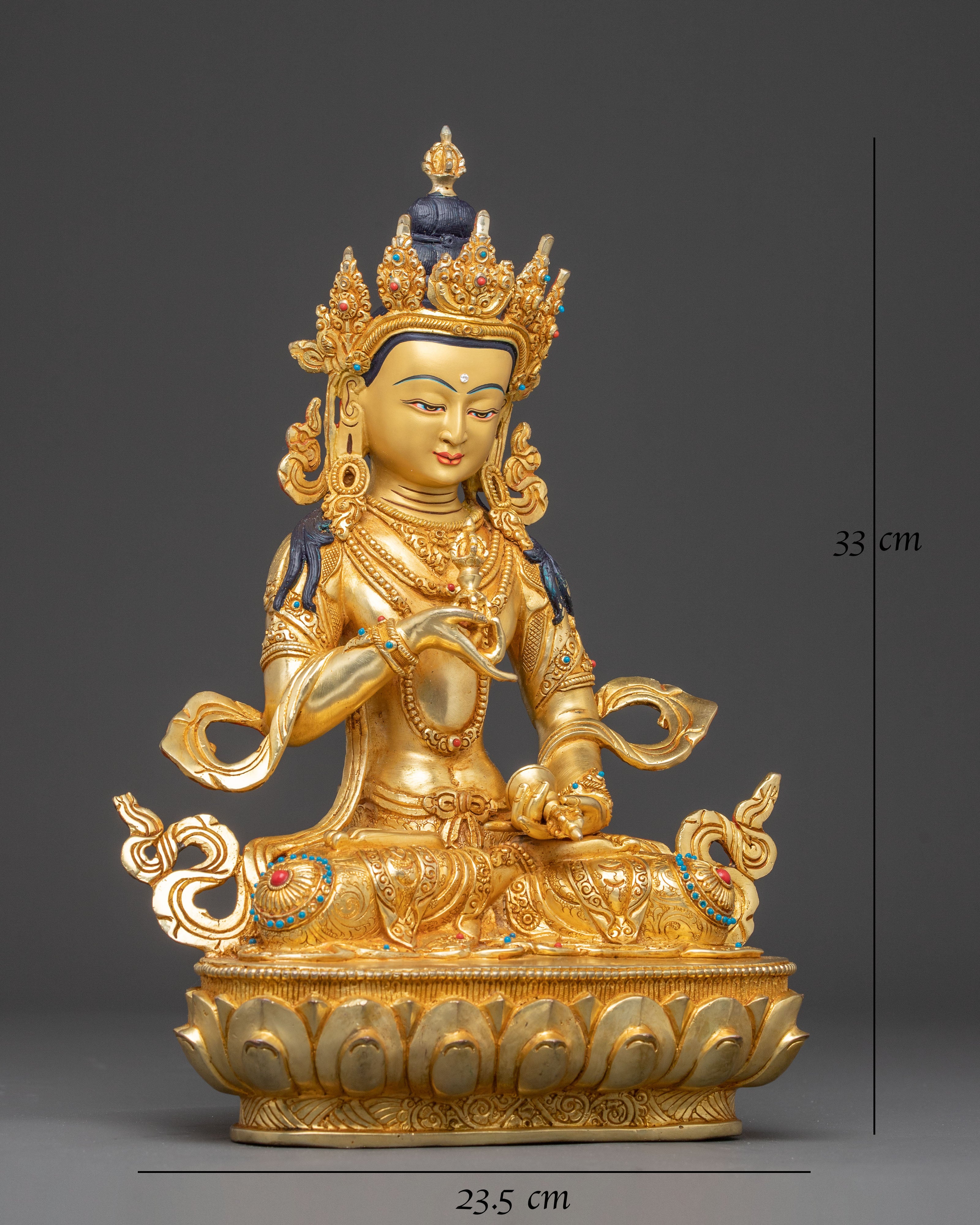 Handmade Statue of Vajrasattva for Purification | Embodiment of Clarity