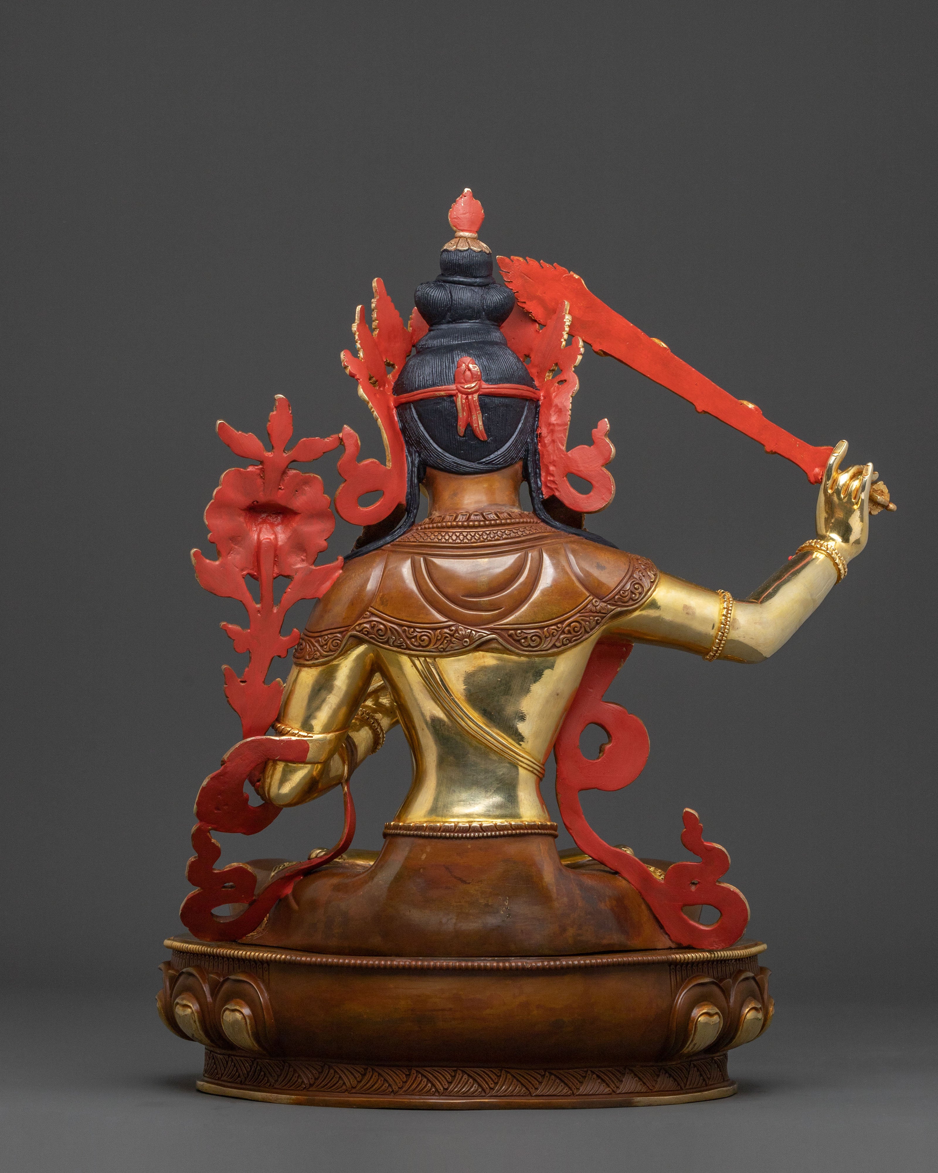 Manjushri Sacred Statue | Handcrafted Wisdom Figure