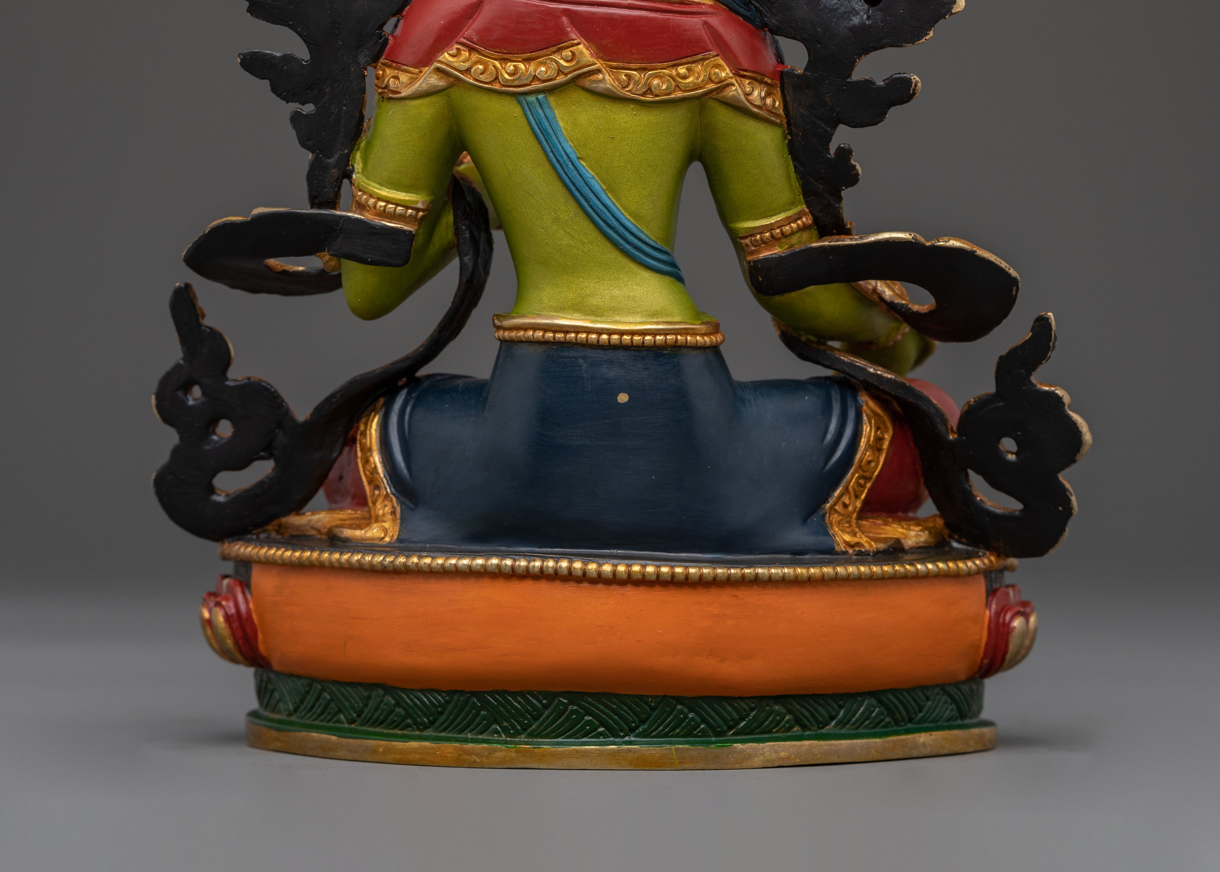 Protector Goddess: Green Tara Sculpture