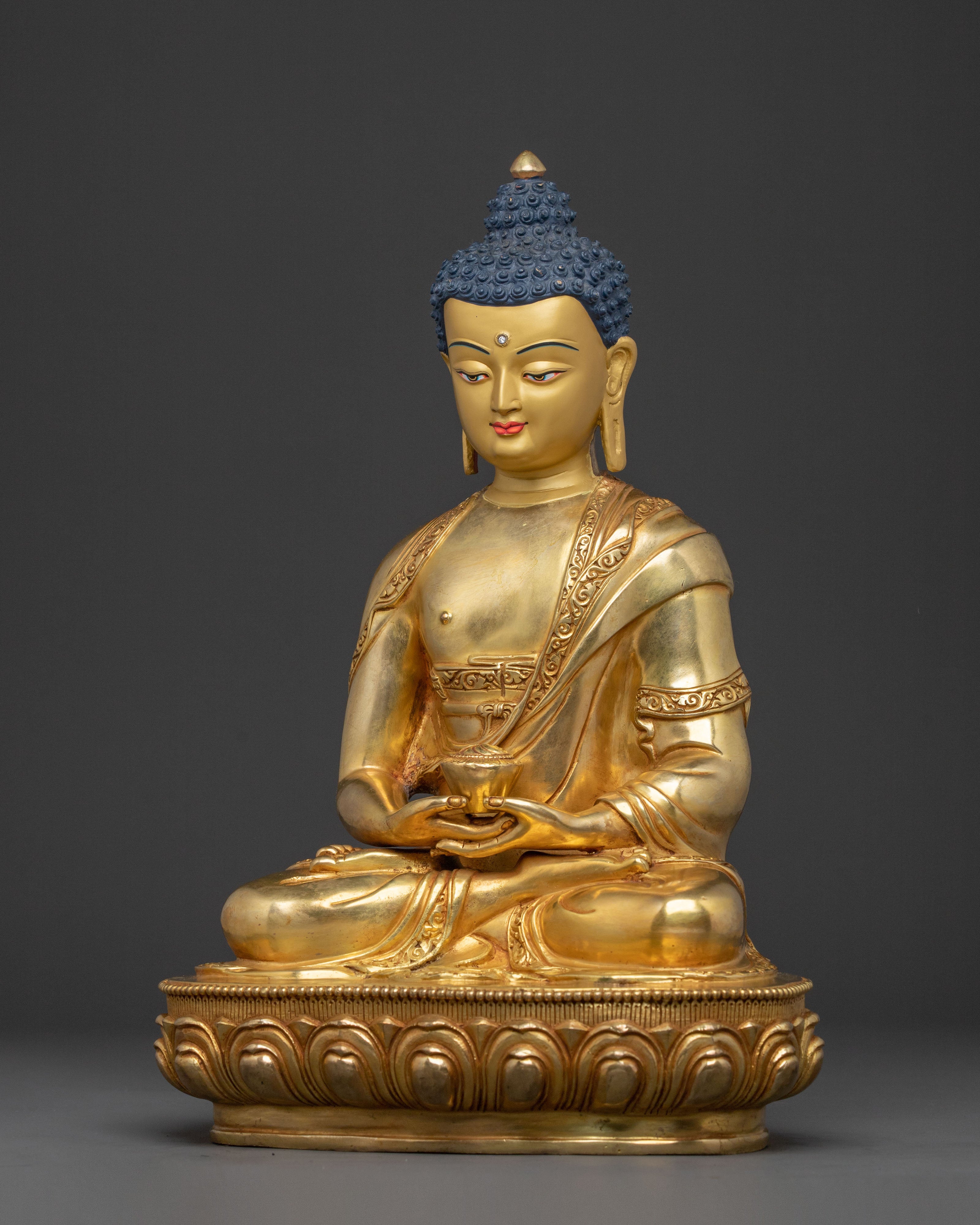 Handcrafted Amitabha Buddha Statue | Home Decor
