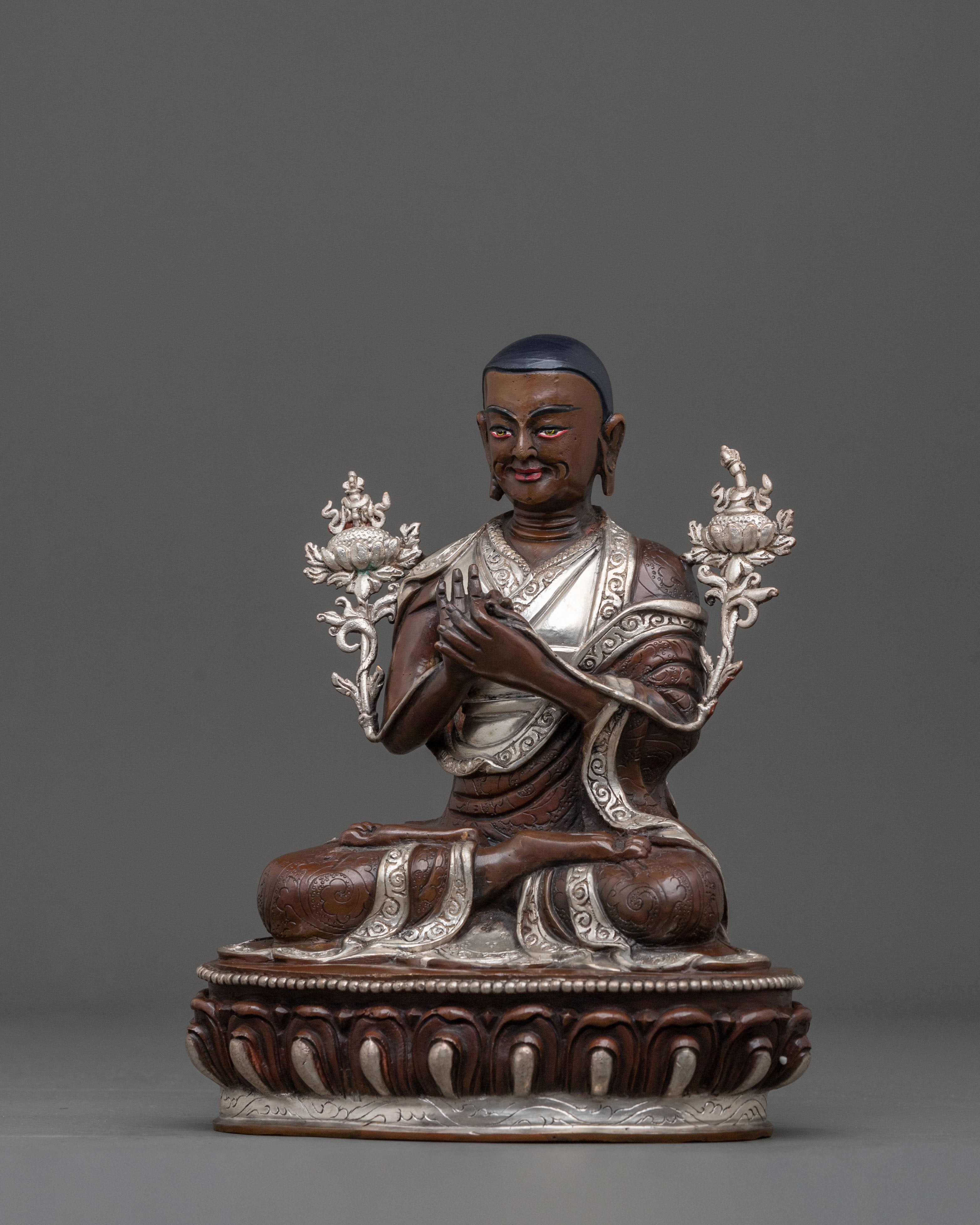 Tsongkhapa Himalayan Sculpture | Buddhist Master