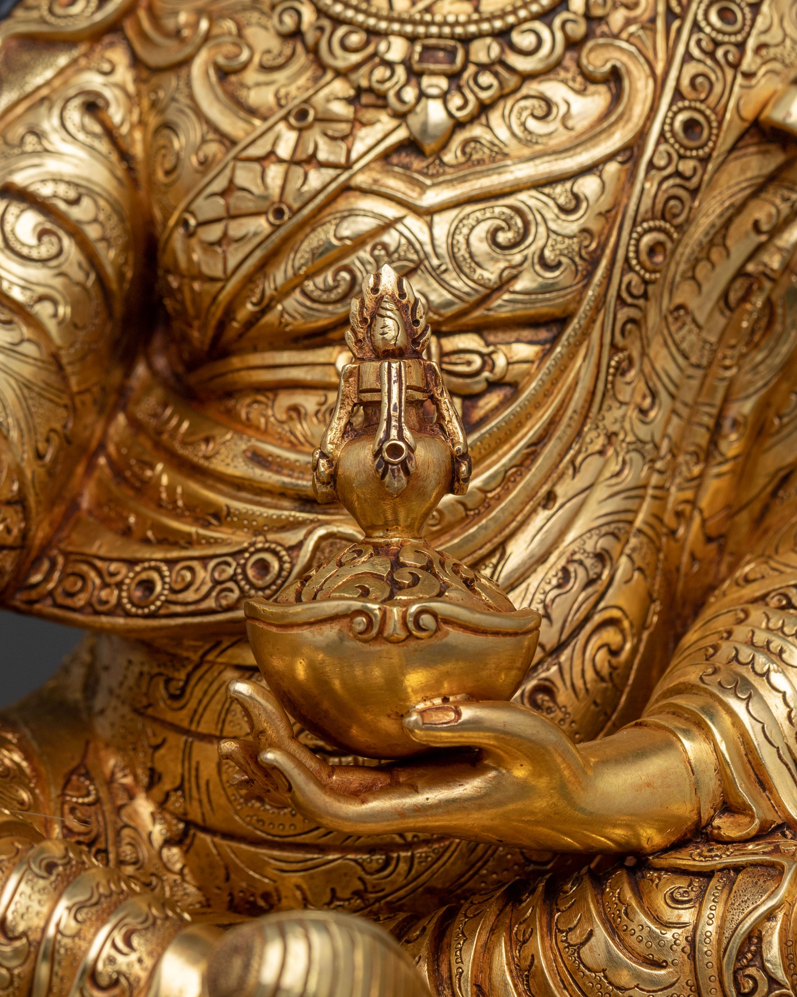 Sacred Padmasambhava Blessing Statue