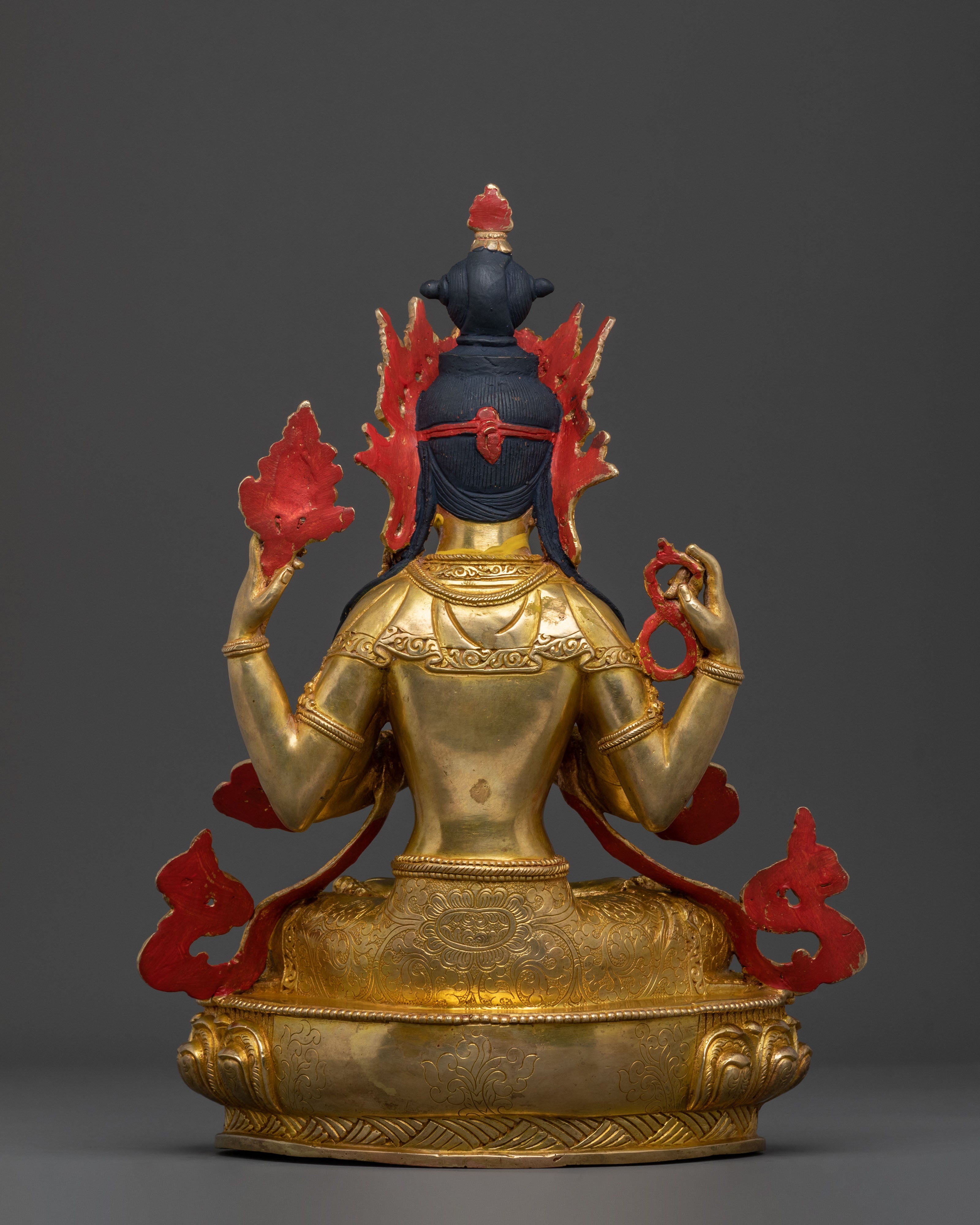 Golden Rupa of Chenrezig | Buddha of Infinite Compassion