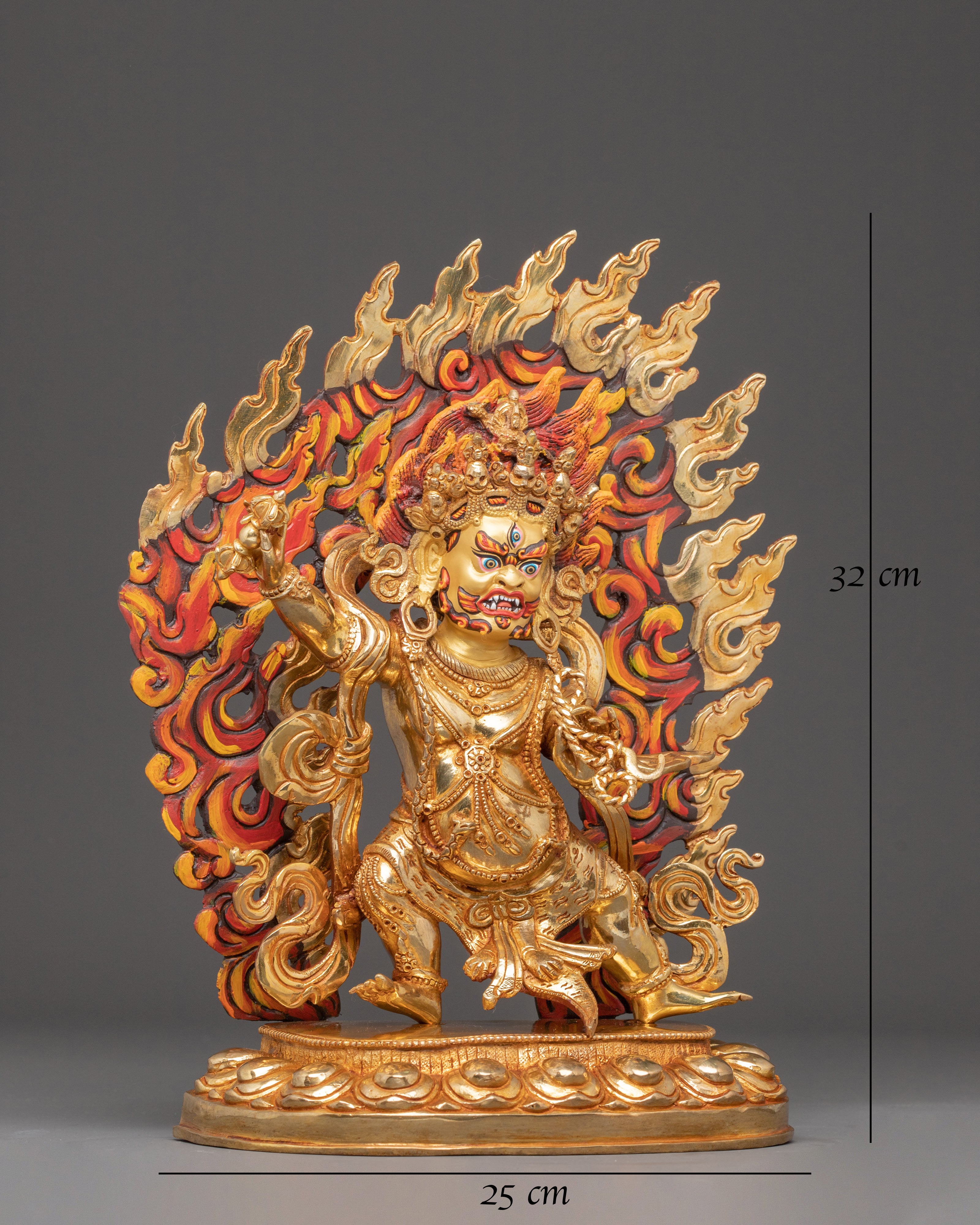 Handmade Vajrapani Statue of Protection |