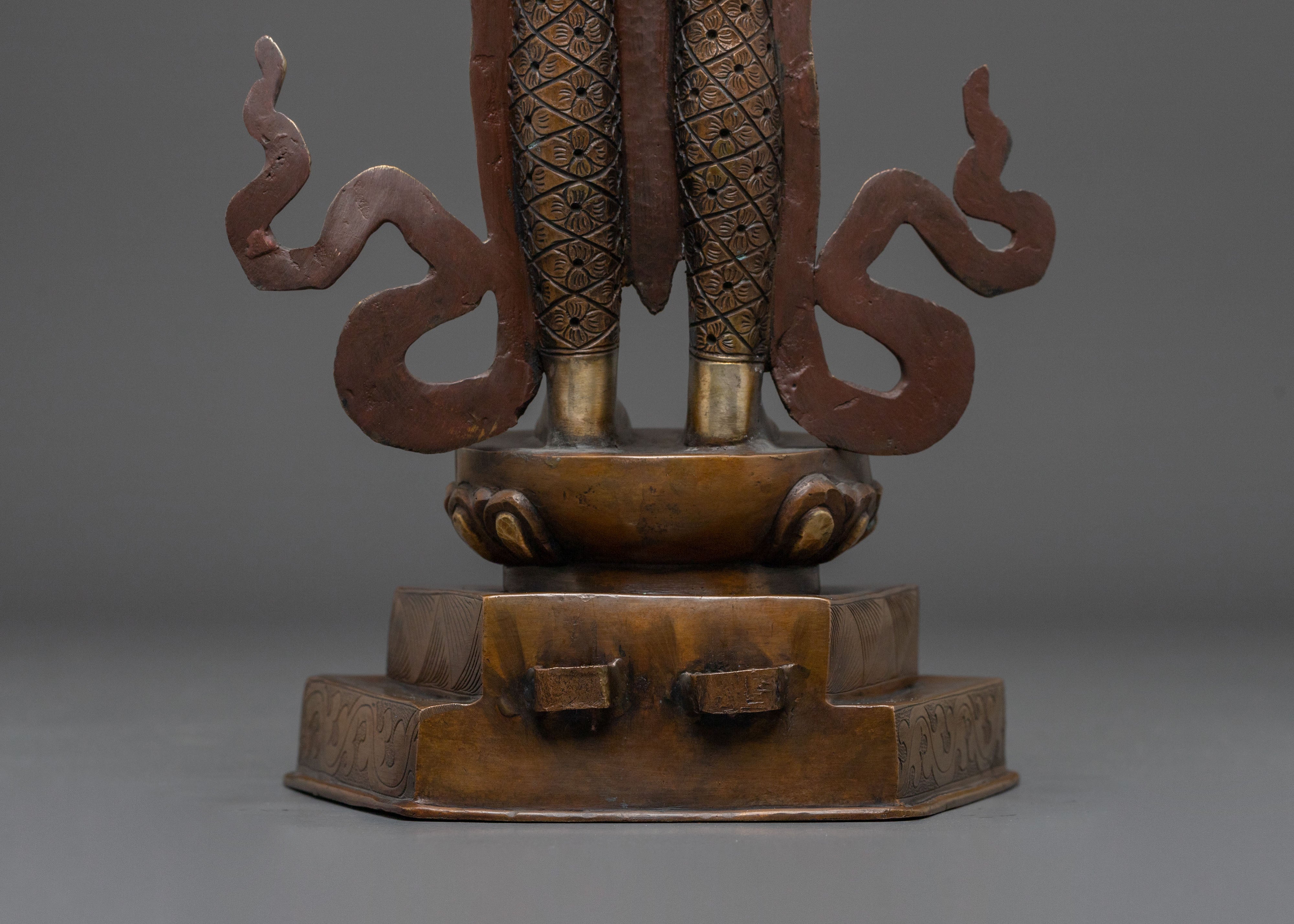 Lokeshwor Divine Statue | Buddhist Altar Sculpture