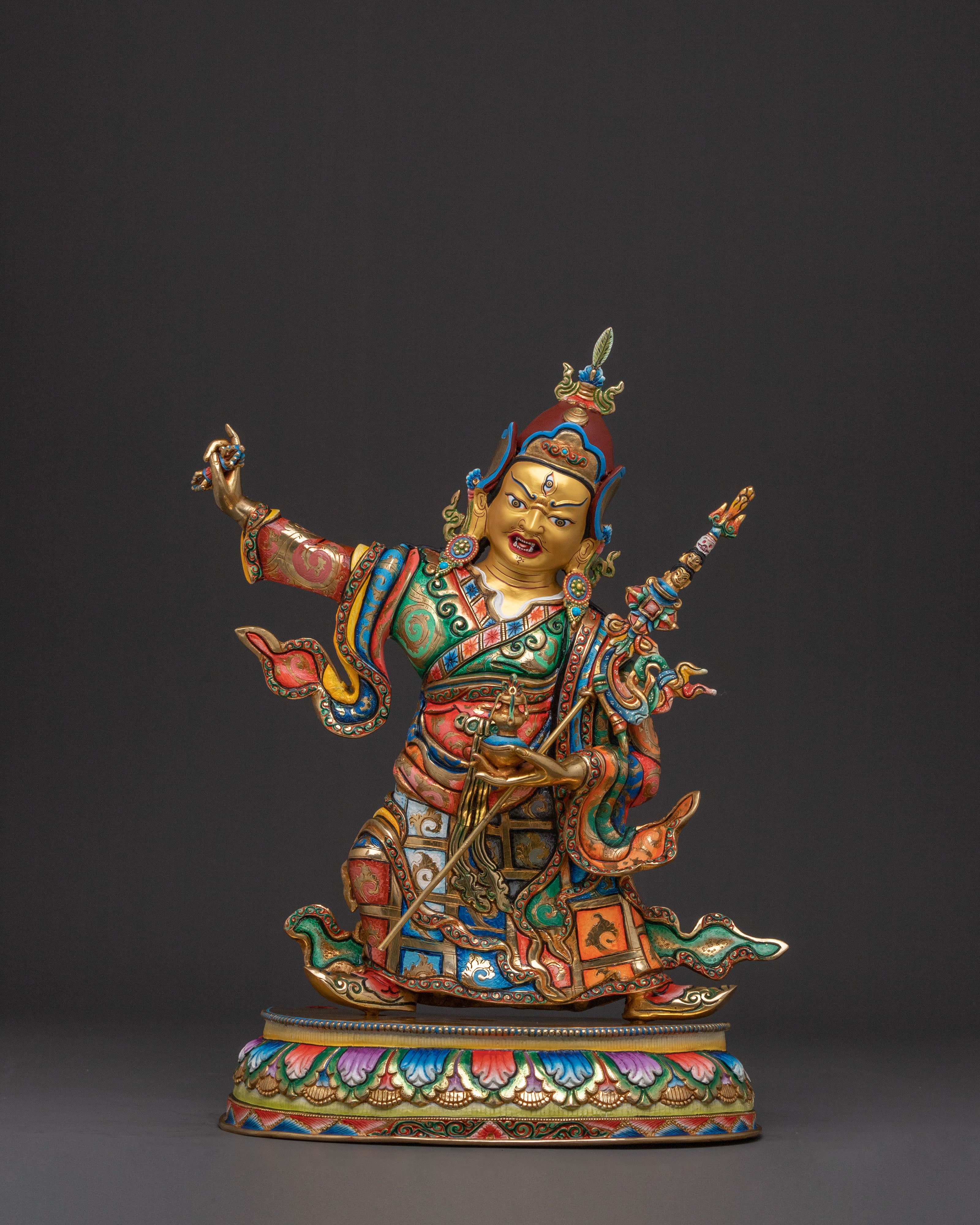 Dancing Guru Rinpoche Wisdom Figure