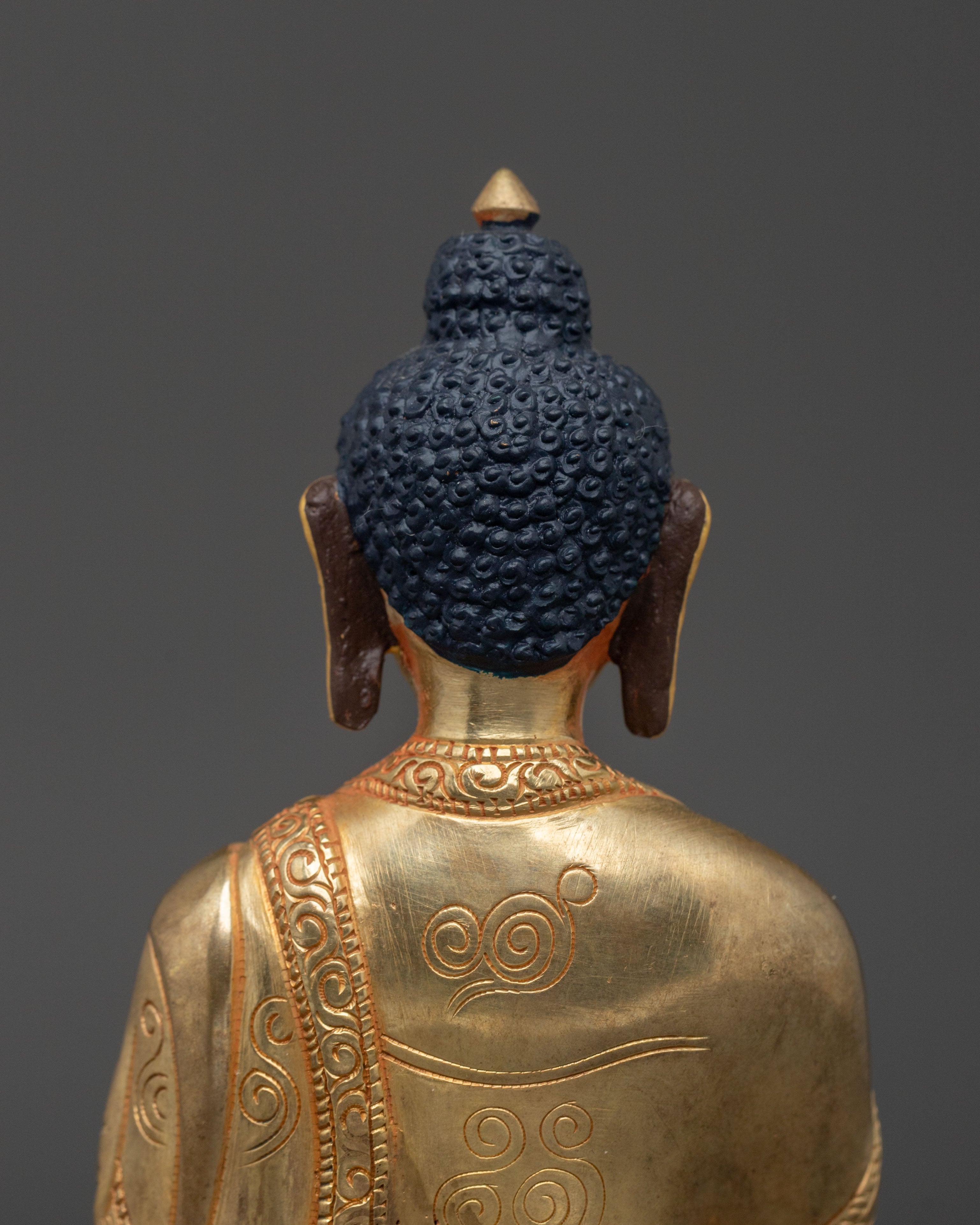 Handmade Shakyamuni Buddha Traditional Sculpture