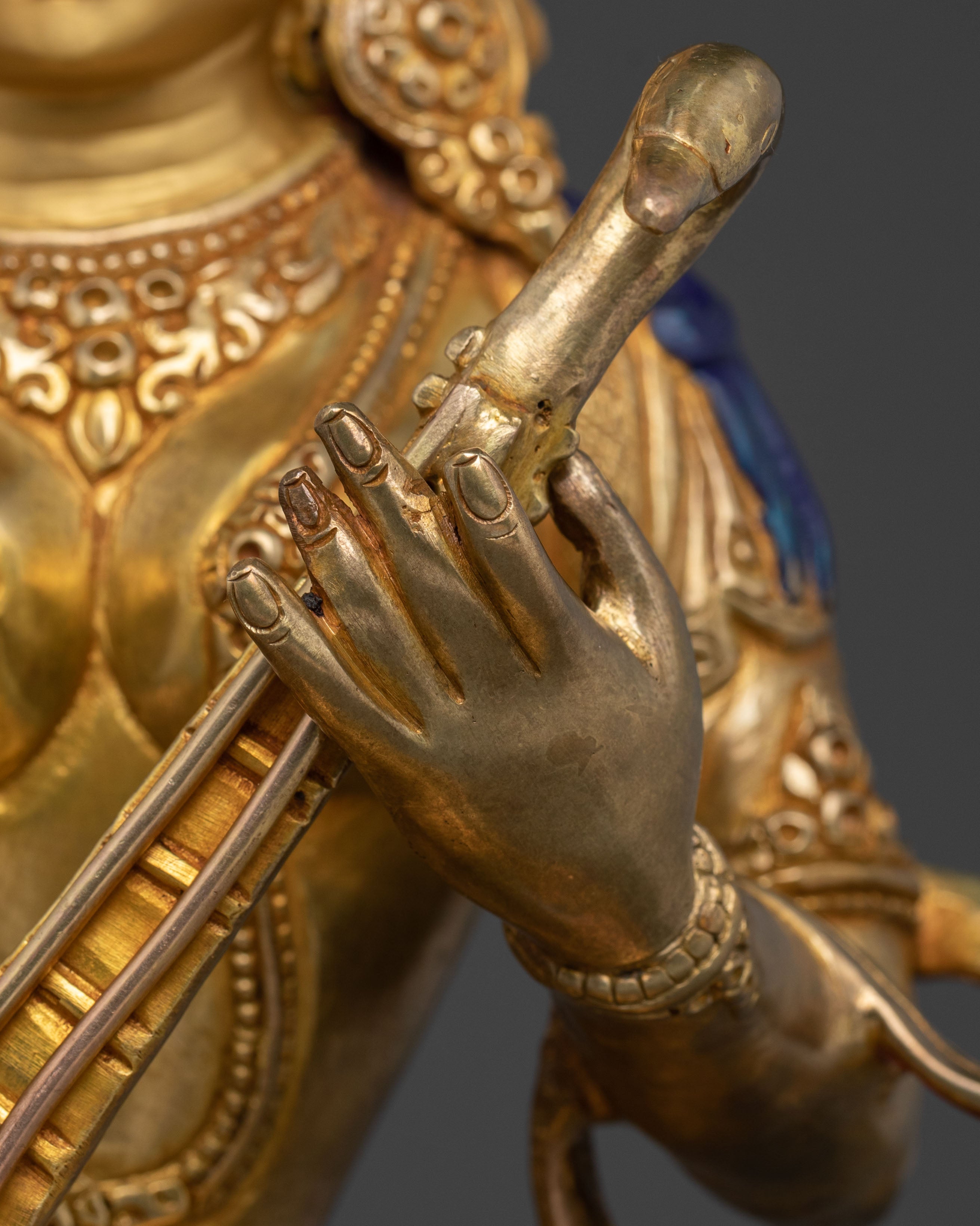 Goddess Saraswati Handcrafted Statue | Goddess of Wisdom