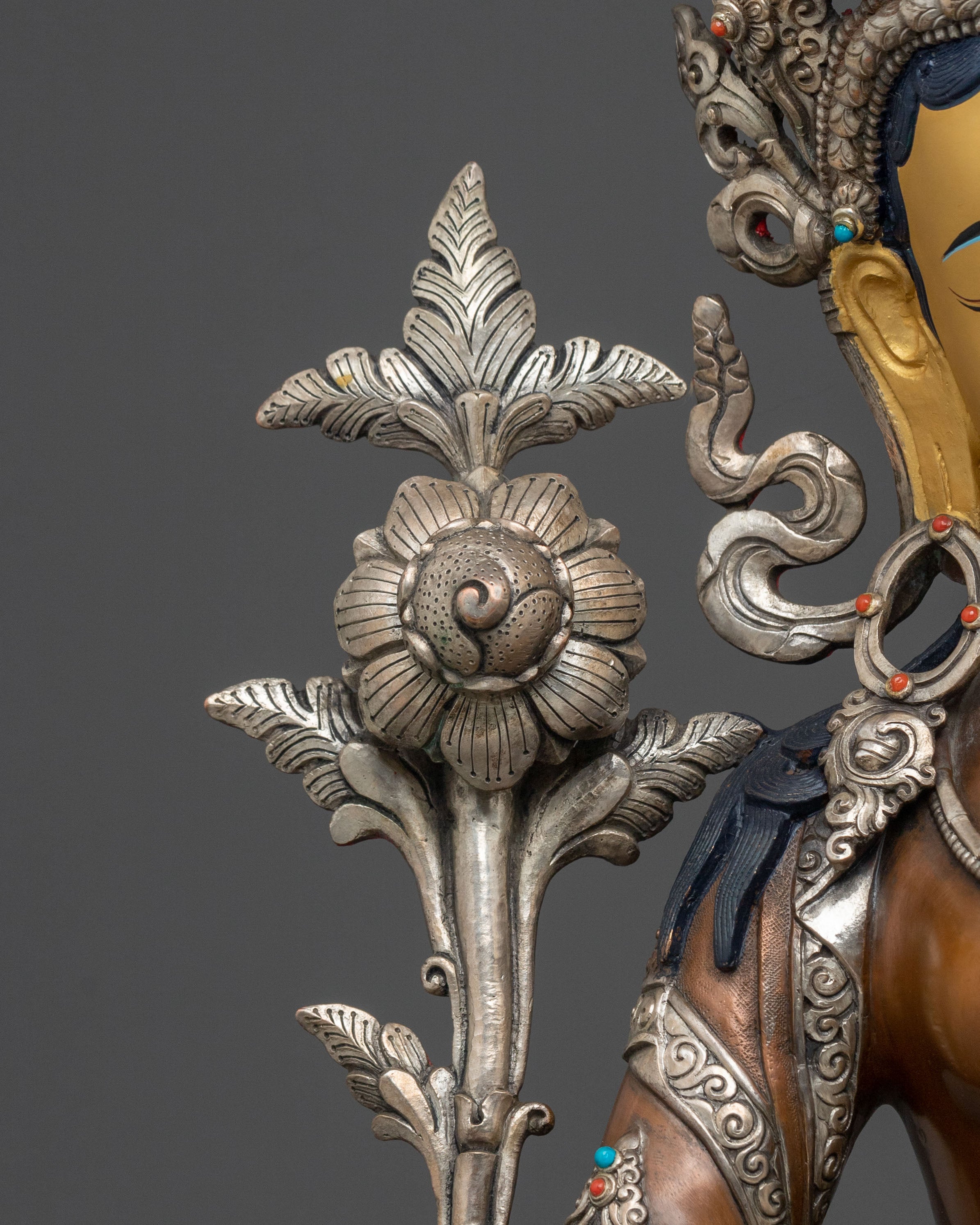 Sacred Himalayan Green Tara Statue | Goddess of Compassion