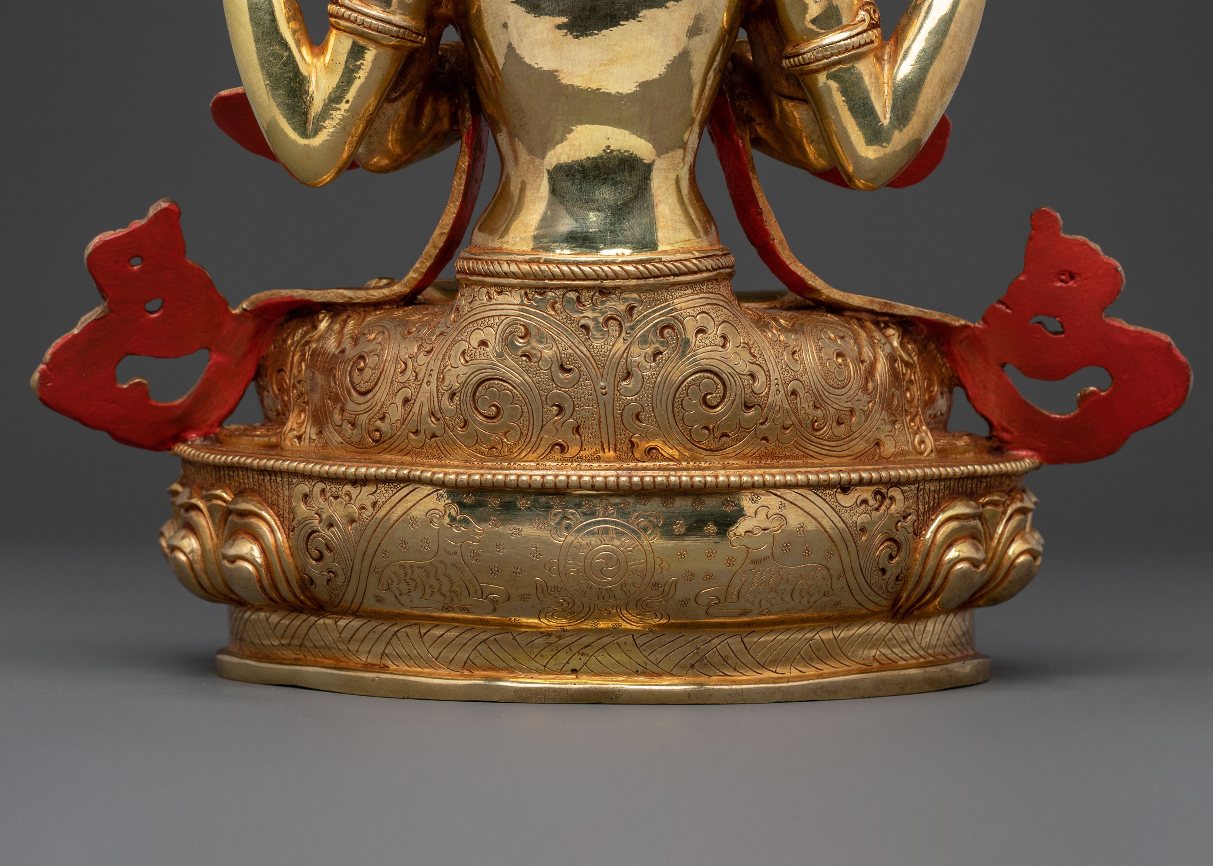 Handcrafted Chenrezig Statue | Home Decor
