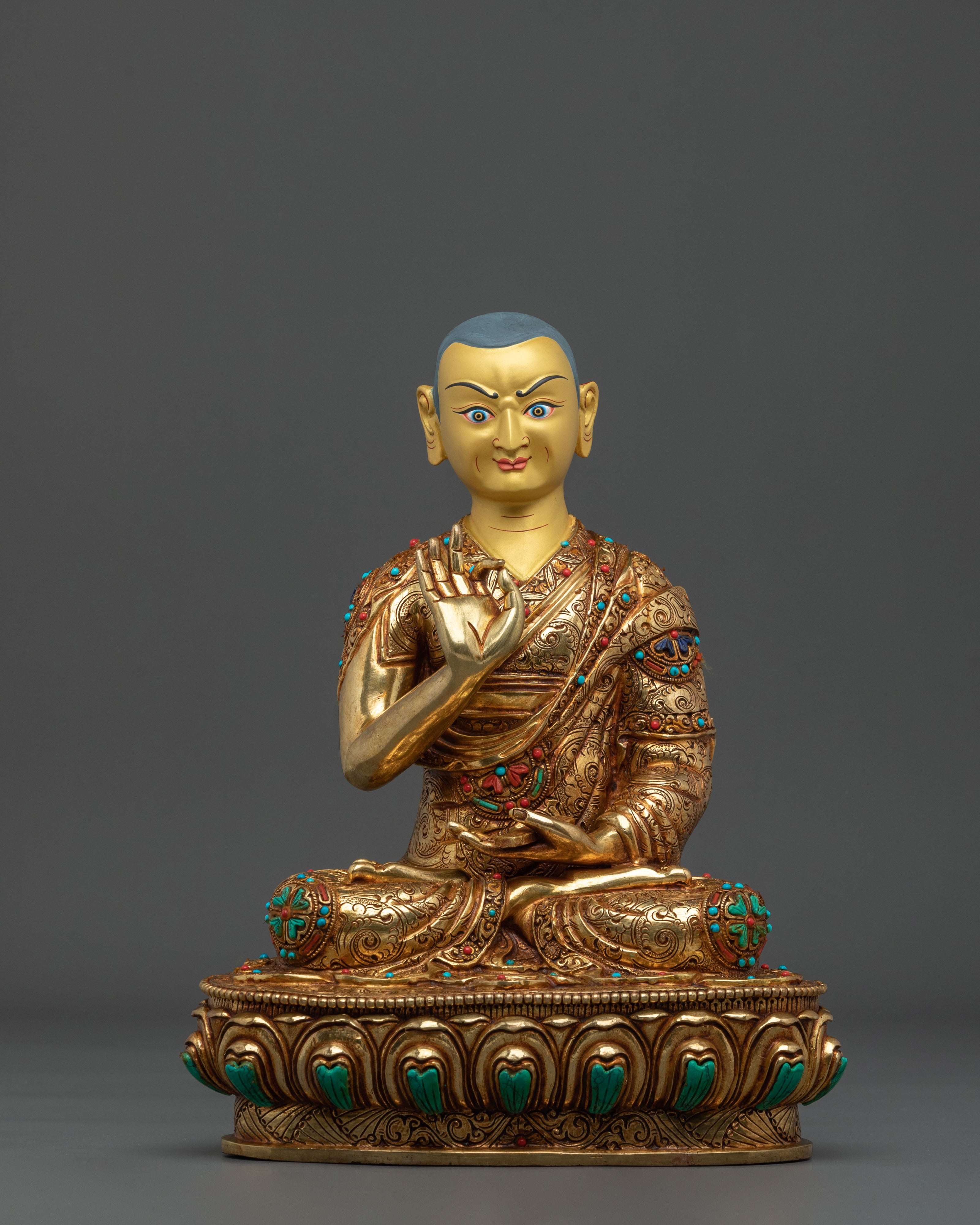 Tsongkhapa with Disciples | Master of Tibetan Buddhism