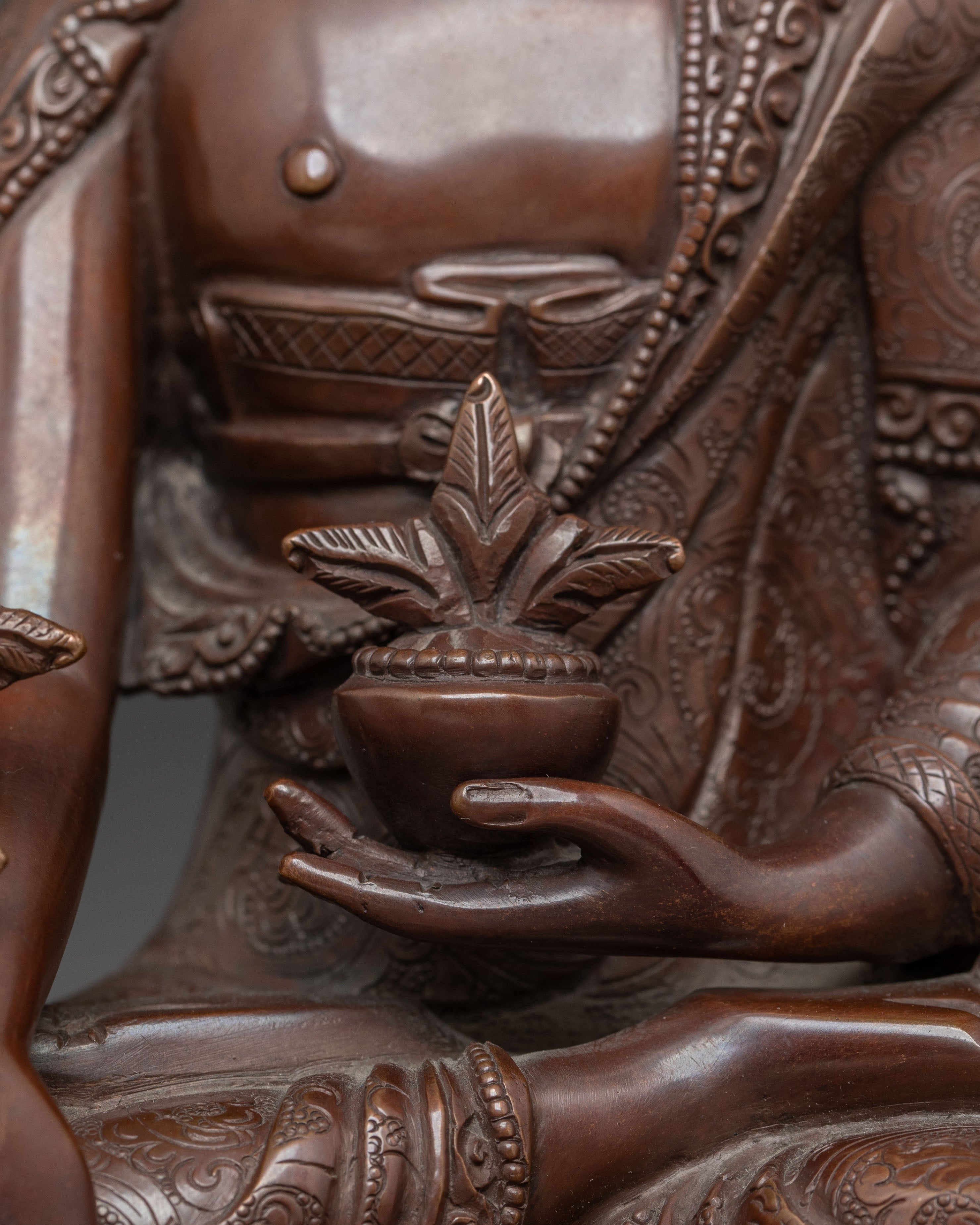 Golden Statue of Healer Medicine Buddha | Healing Buddha