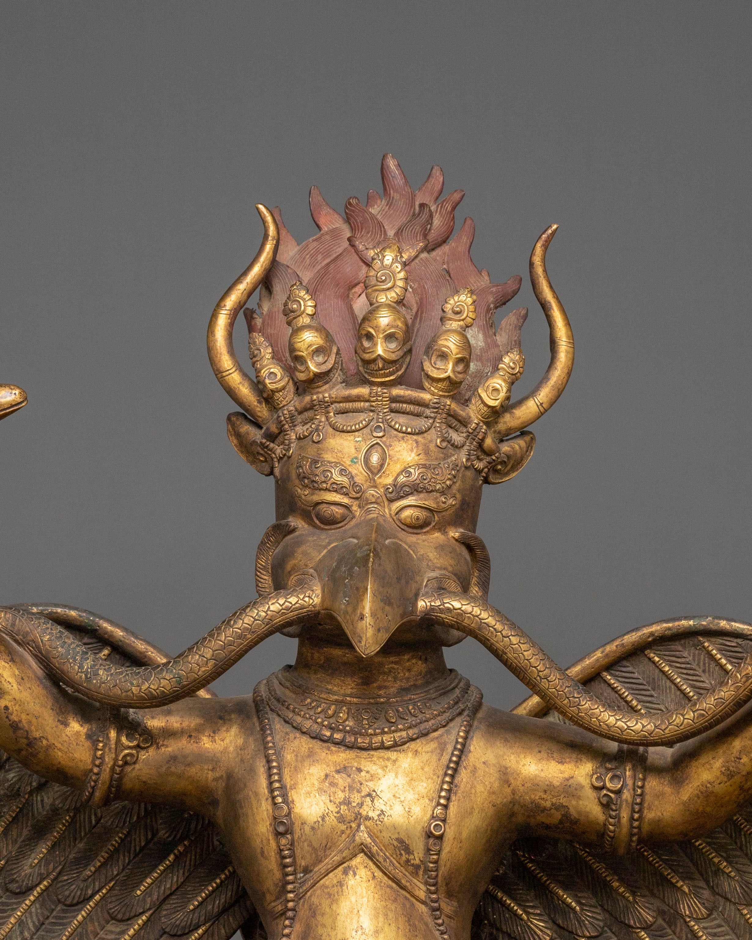 Majestic Garuda Statue | Hindu God