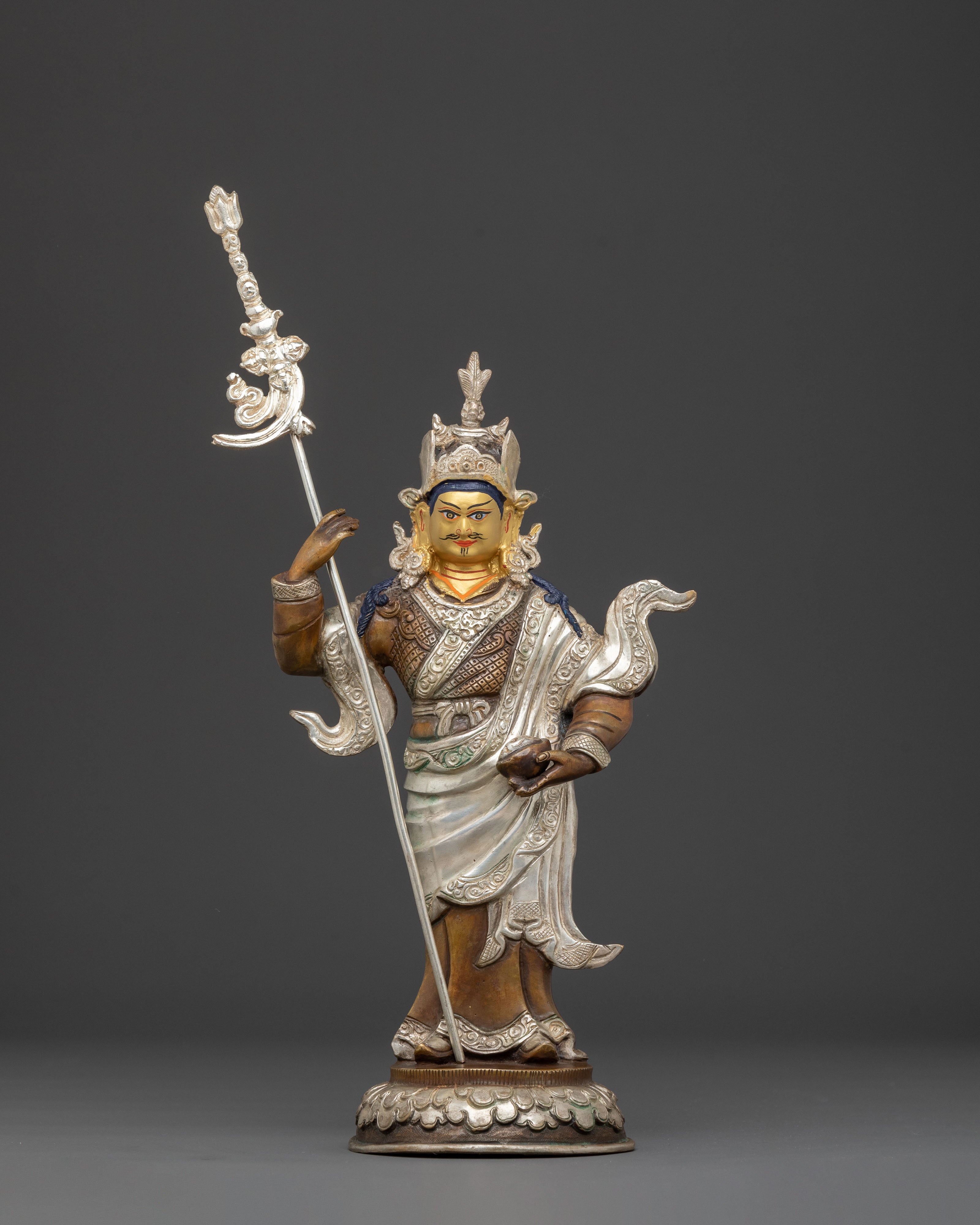 Dancing Guru Rinpoche Statue | Handcrafted Devotion