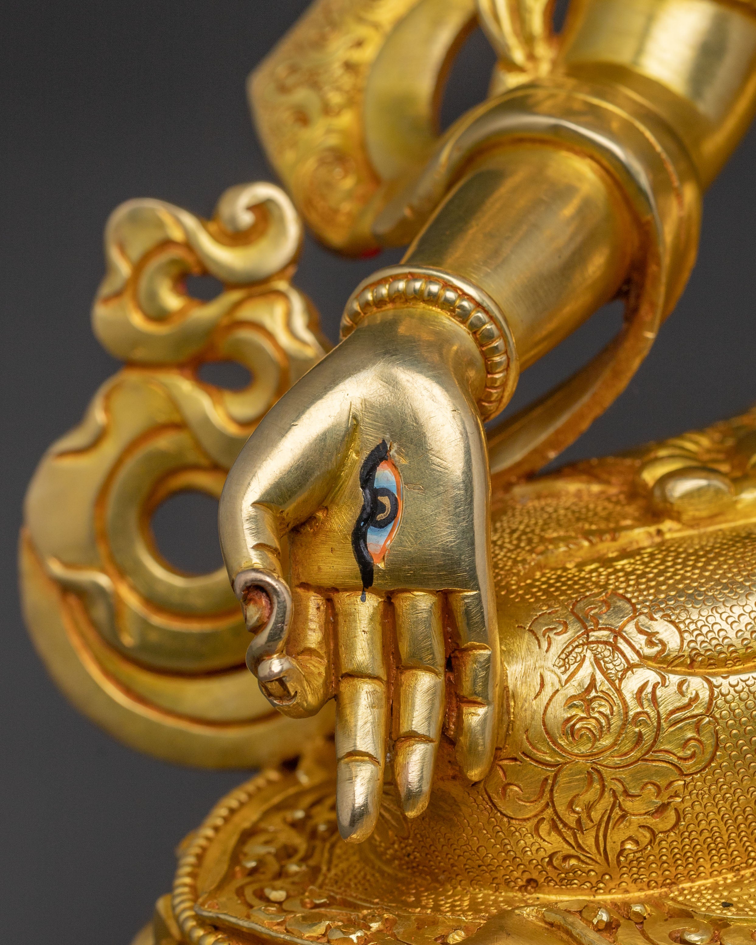 White Tara: Serene Gilded Copper Statue