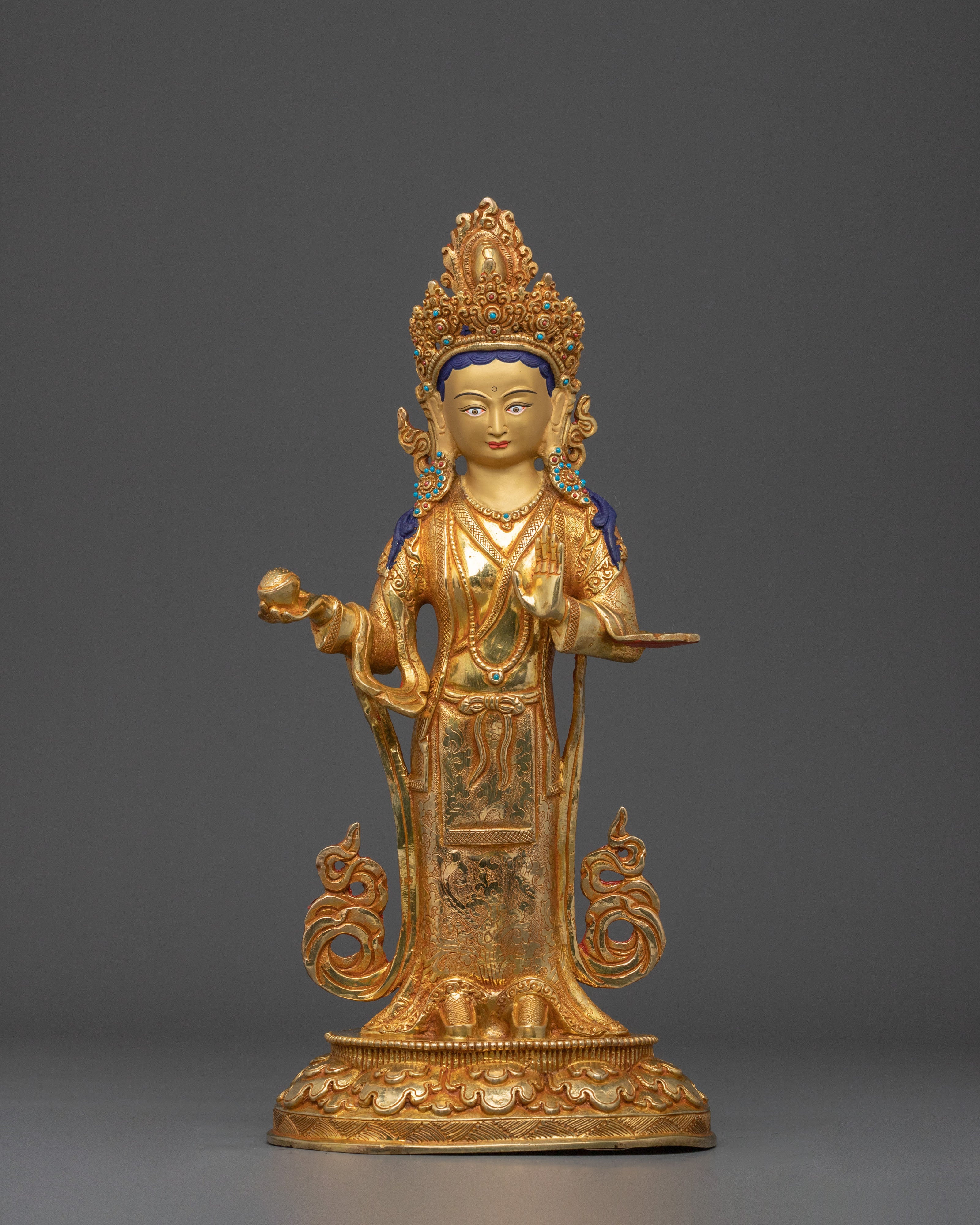 Yeshe Tsogyal and Mandarva Statue Set | Home Decor