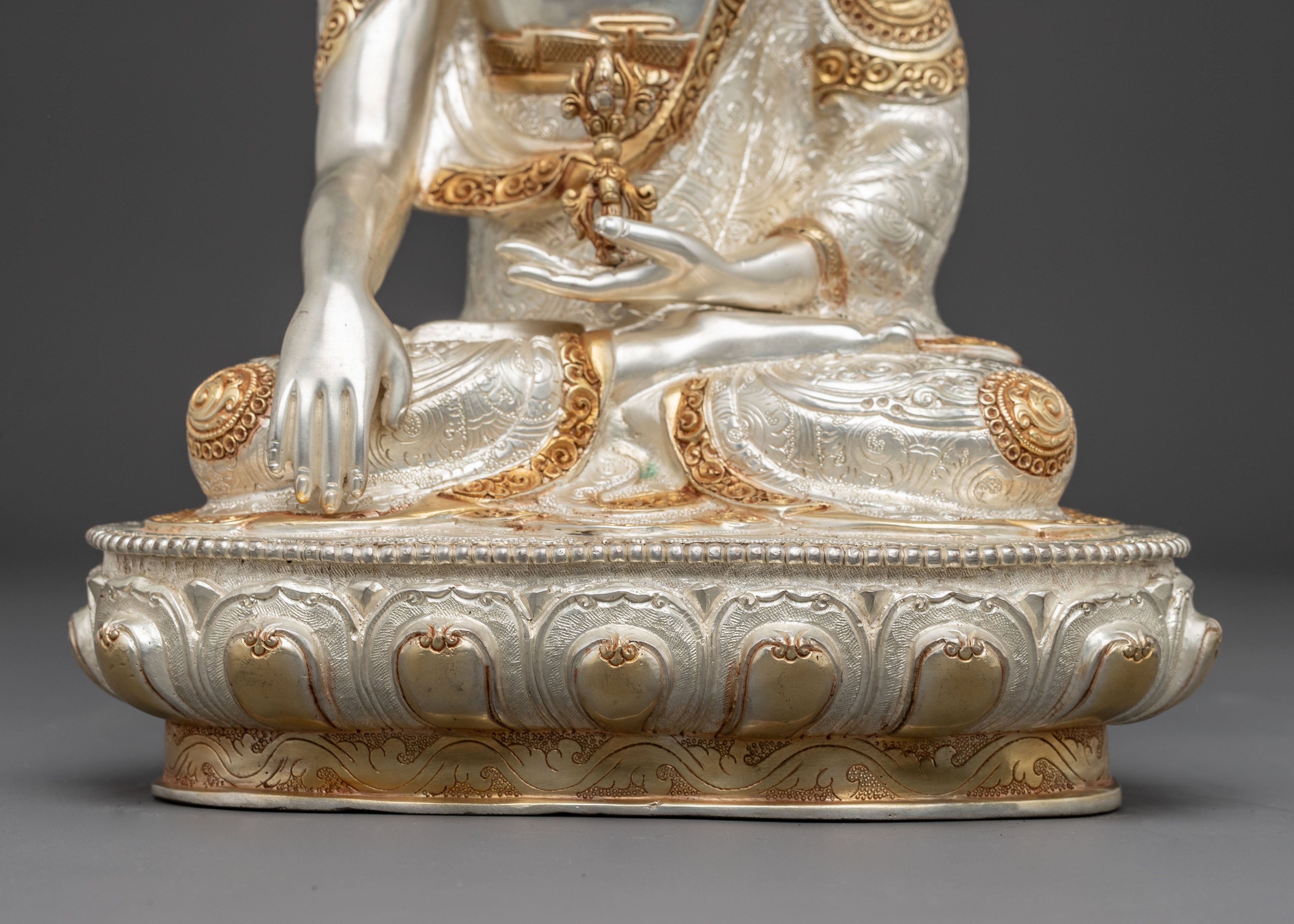 Handmade Tibetan Mitrupa Statue | Meditation and Protection