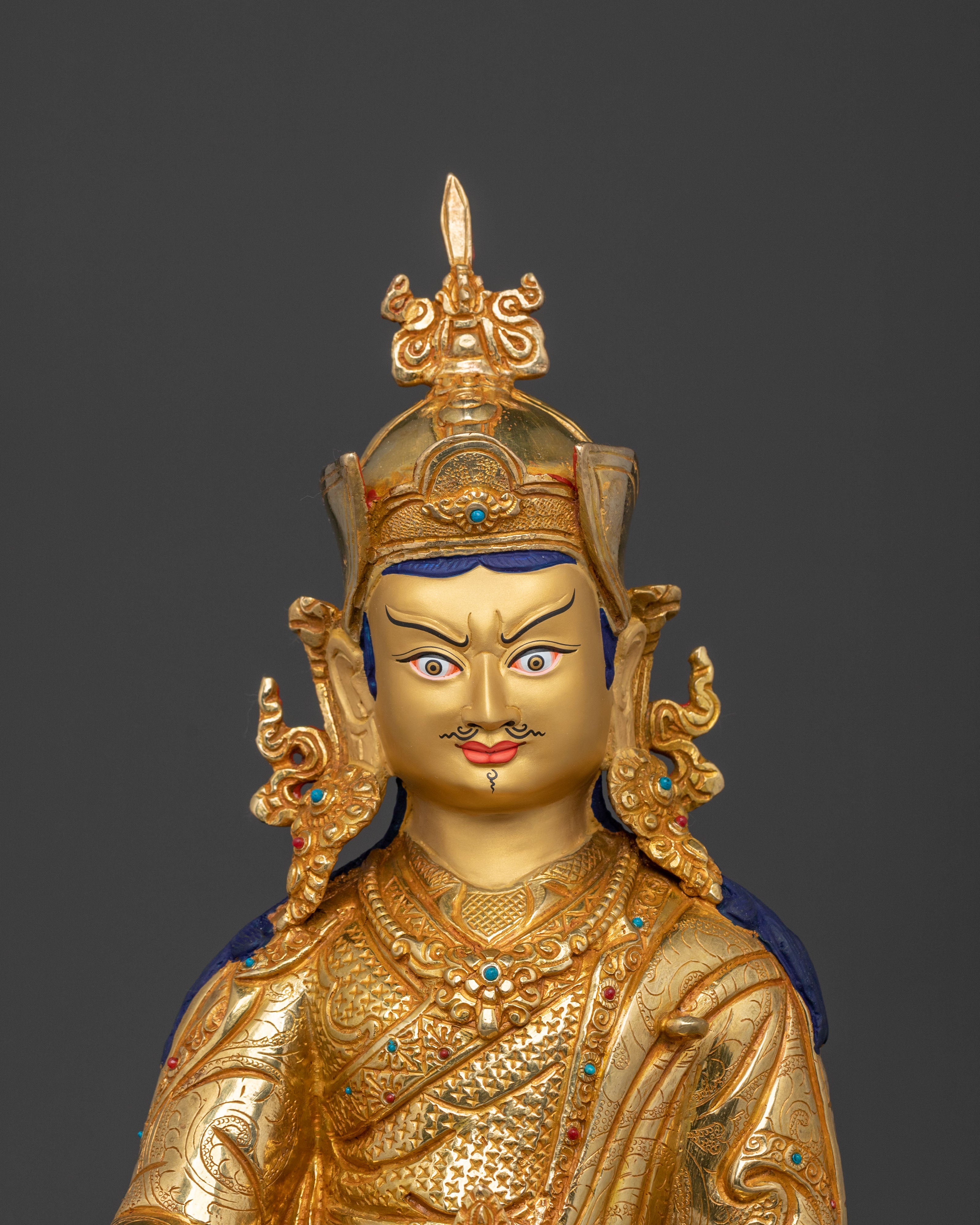 Tantric Master Statue: Guru Rinpoche | Home Decor